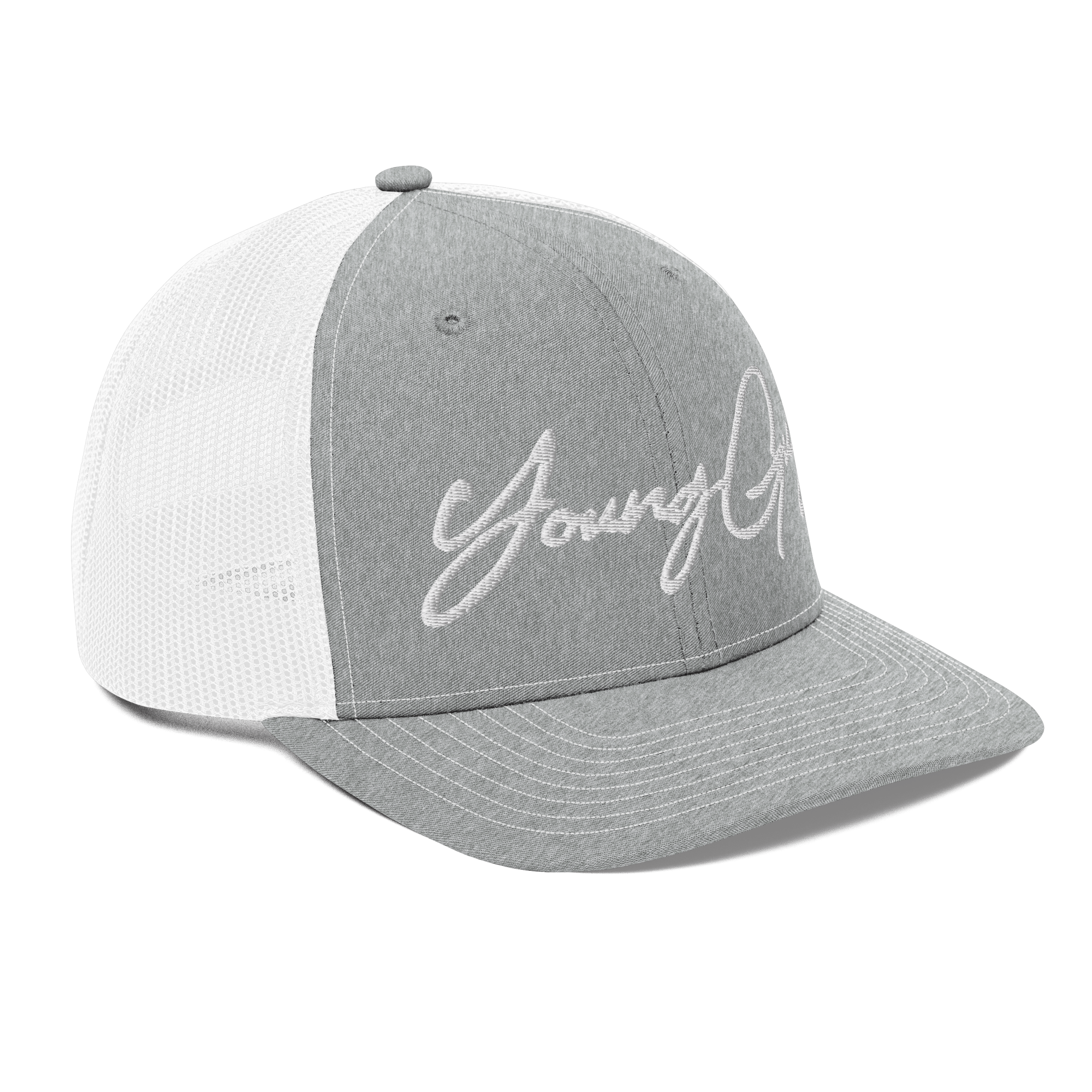 snapback-trucker-cap-heather-grey-white-right-front-665e8ce0ca05e.png