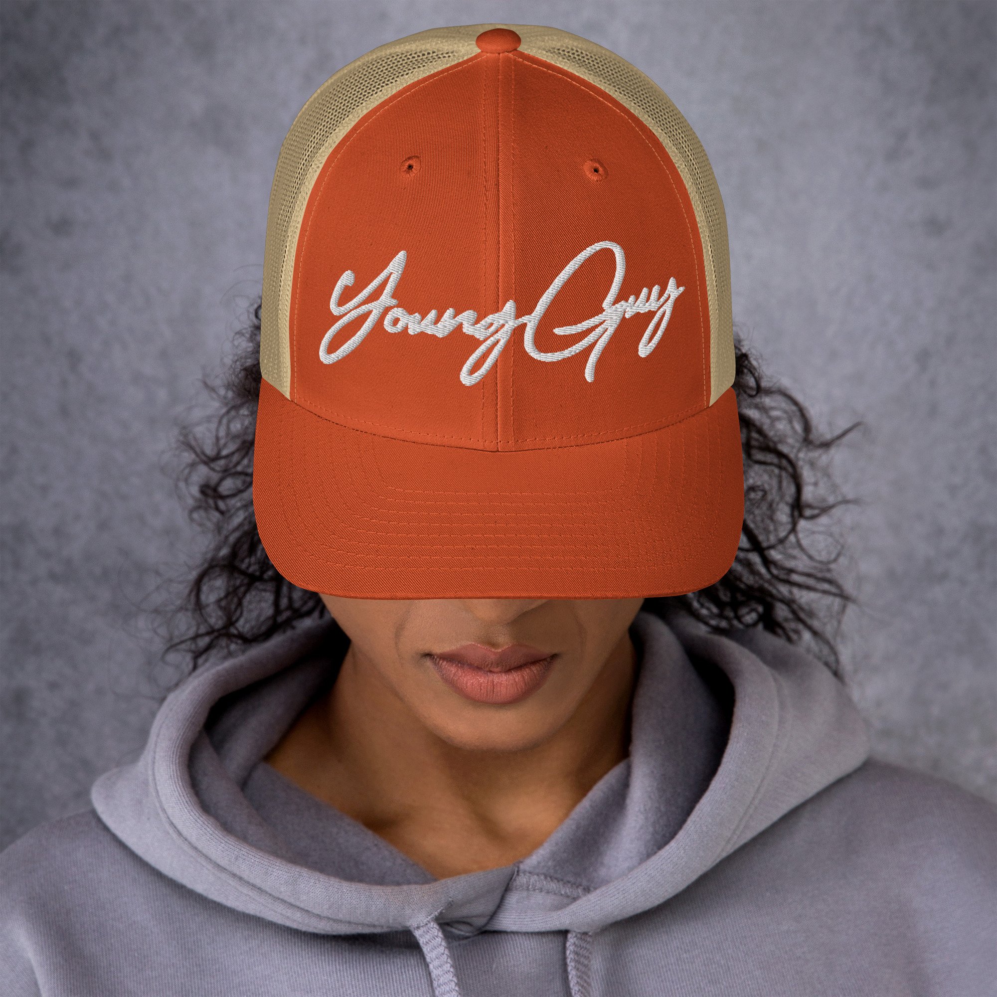 retro-trucker-hat-rustic-orange-khaki-front-6680f5937ebea.jpg