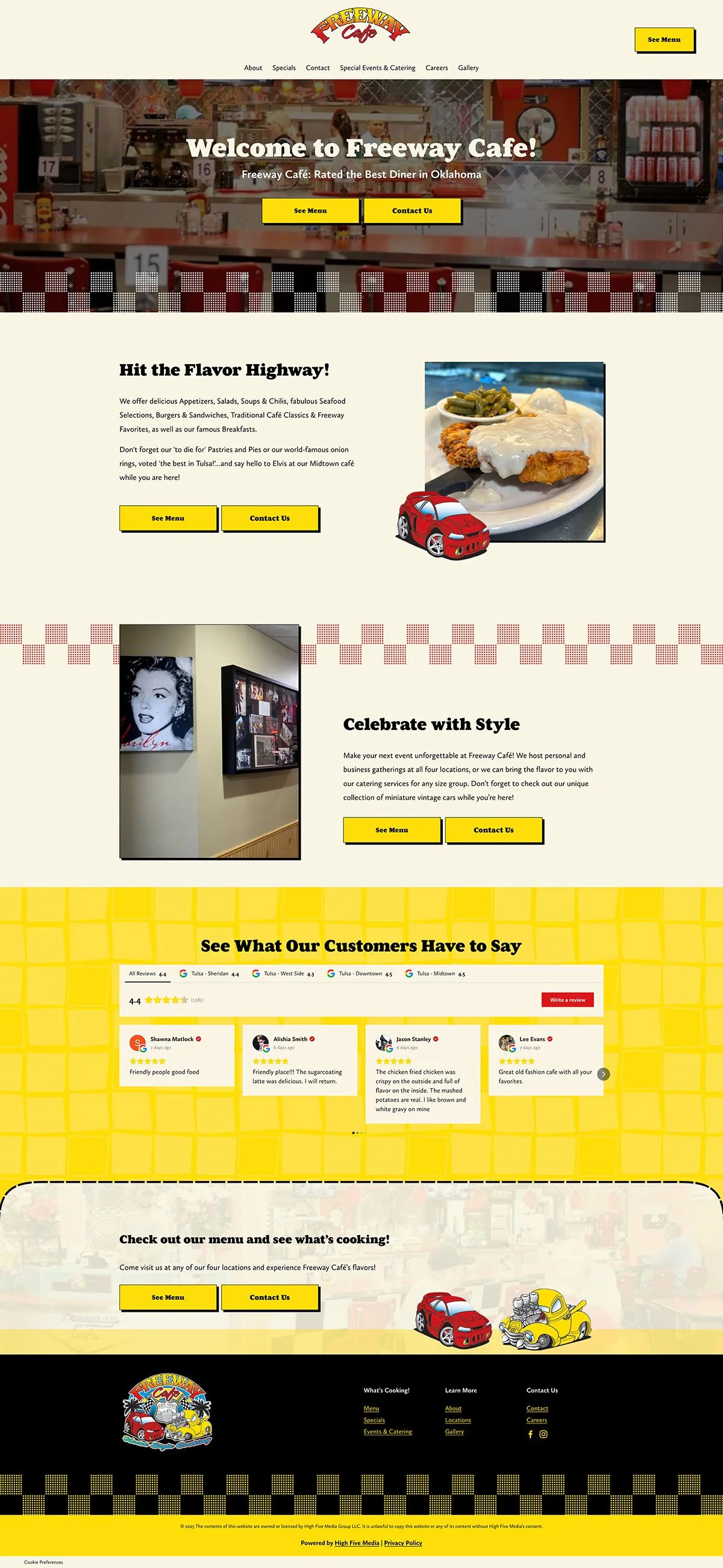Freeway Cafe - Home Page