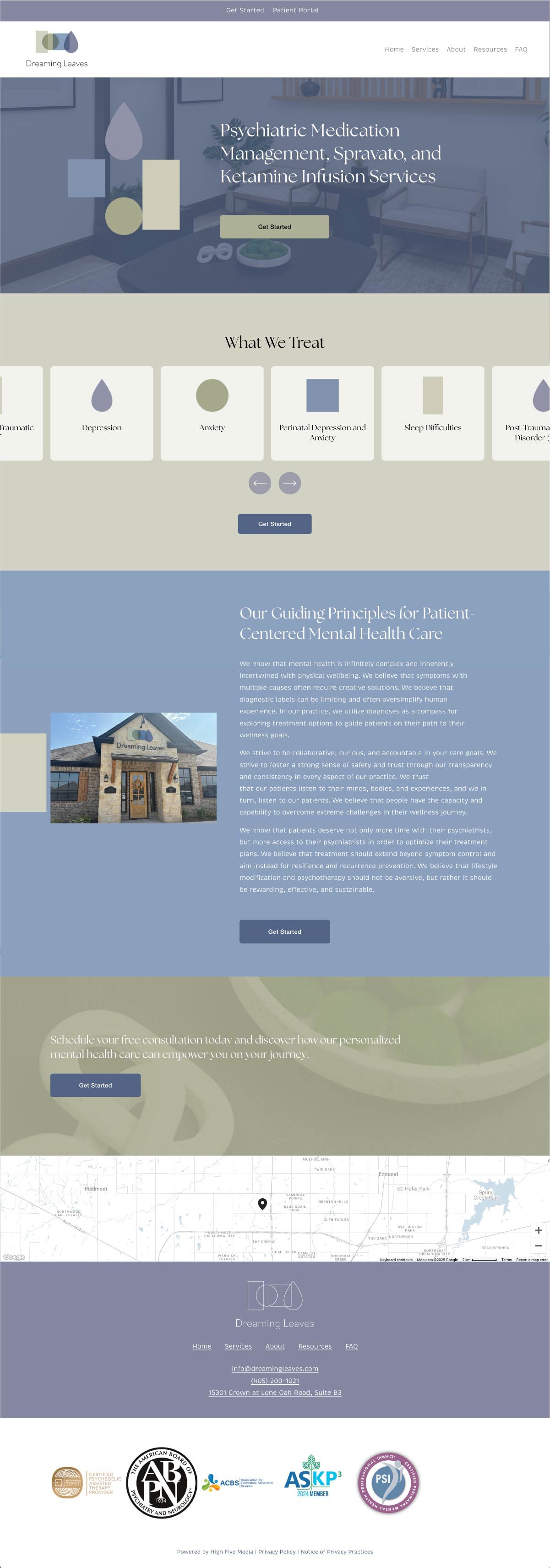 Dreaming Leaves - Home Page