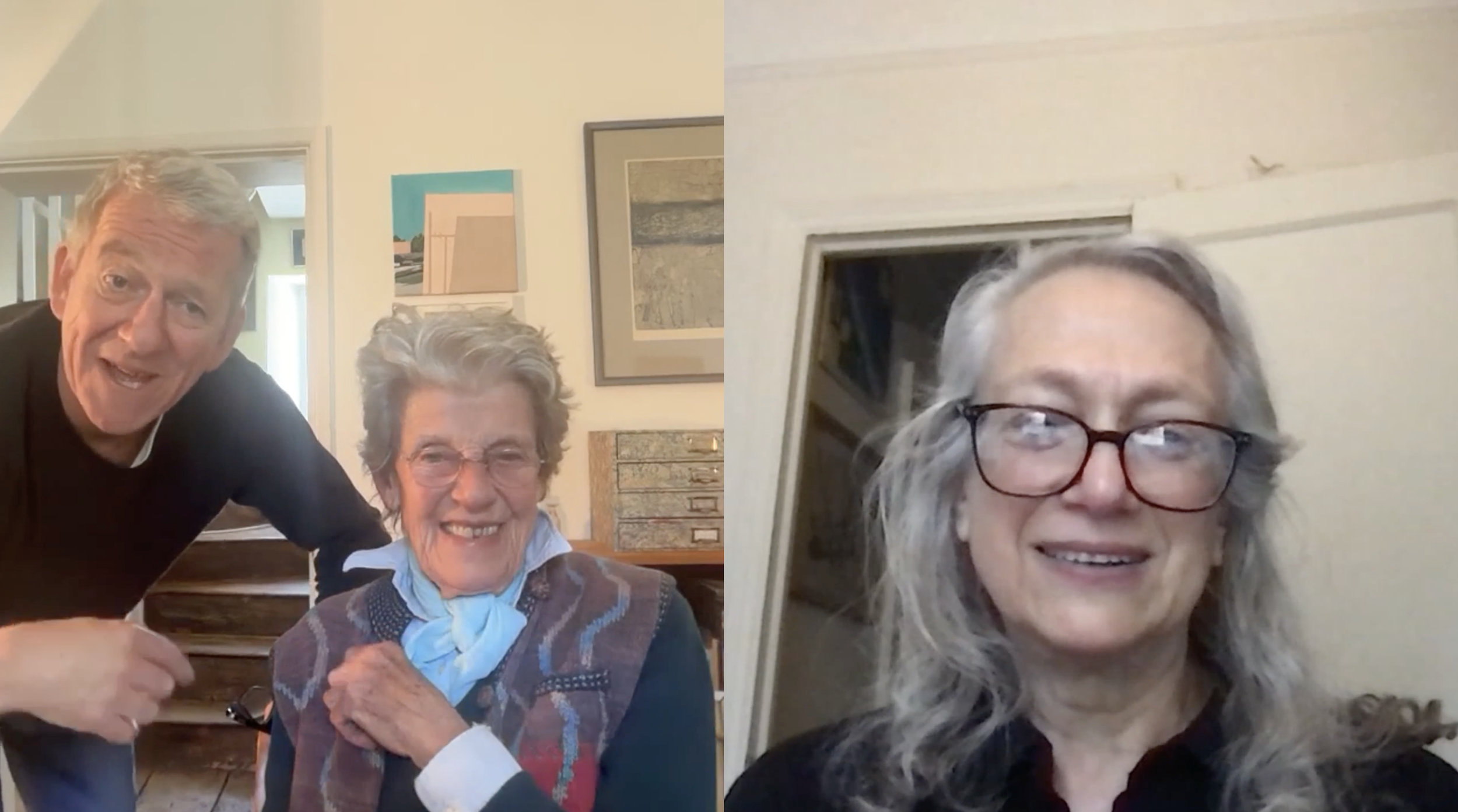 Sally McLaren (and her son Ruaridh Webster) + Betty Winkler