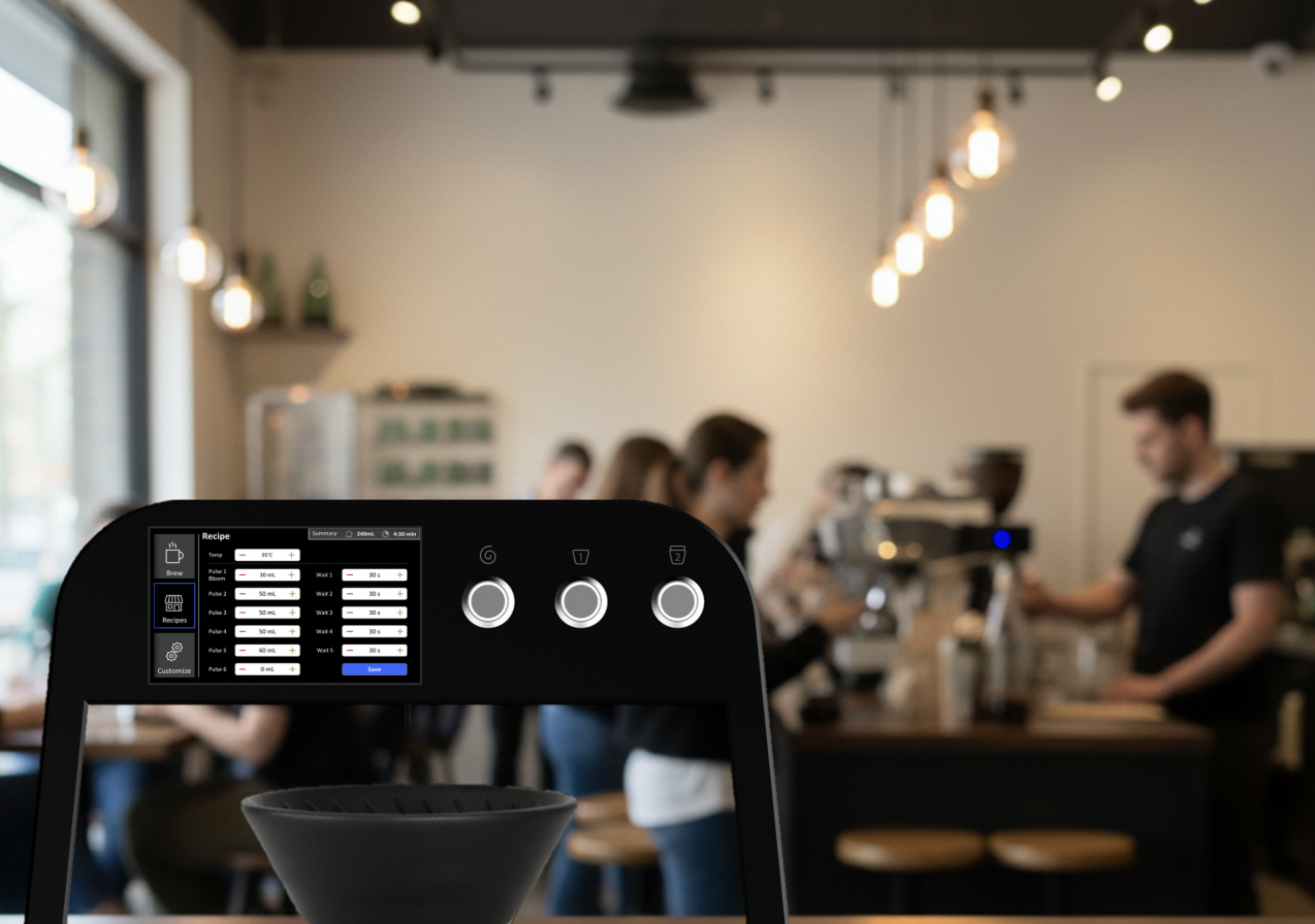 Brewing pourover with Mundo Novo