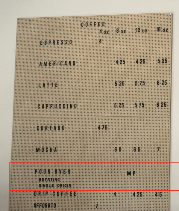 How 'Not' to Sell Pour-Over and lose money