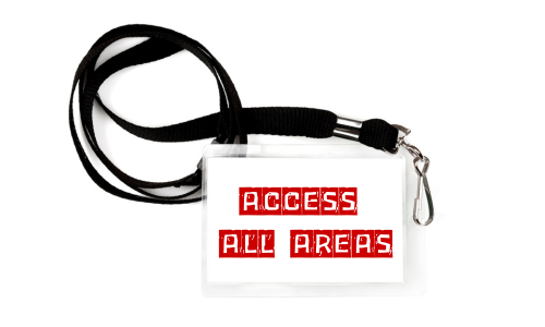 Access All Areas Lanyard
