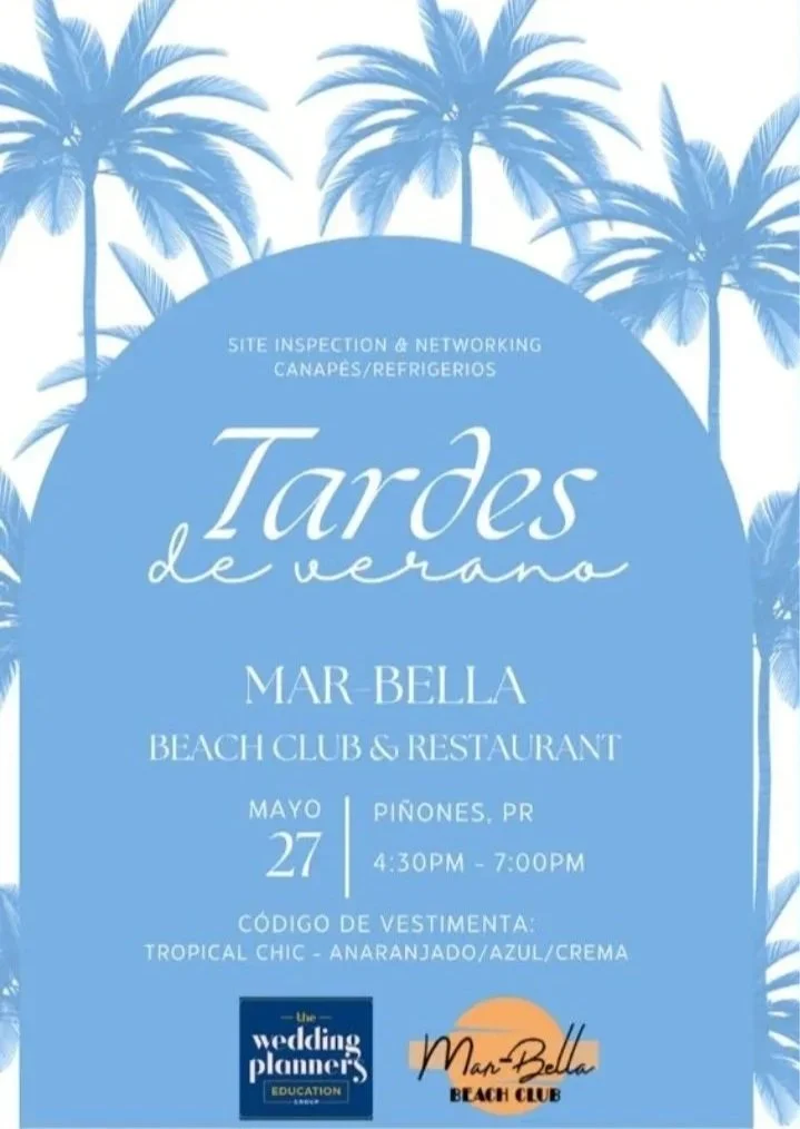 Site Inspection: The Wedding Planners Education Group + MarBella Beach Club & Restaurant