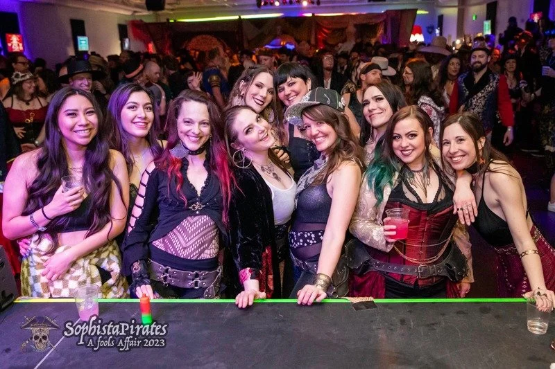 What makes Turning Tides special has never just been the music, the lights, or the art. 🌊

It&rsquo;s the people. 🏴&zwj;☠️

Every year this night brings together the friends, creators, dancers, builders, and dreamers who make SophistaPirates possib