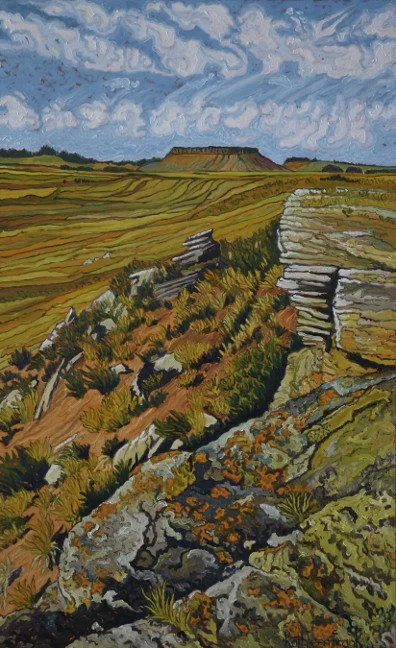 Frank_Tisskan-Buffalo Jump_oil_46.5 x 29.5_2022.jpg