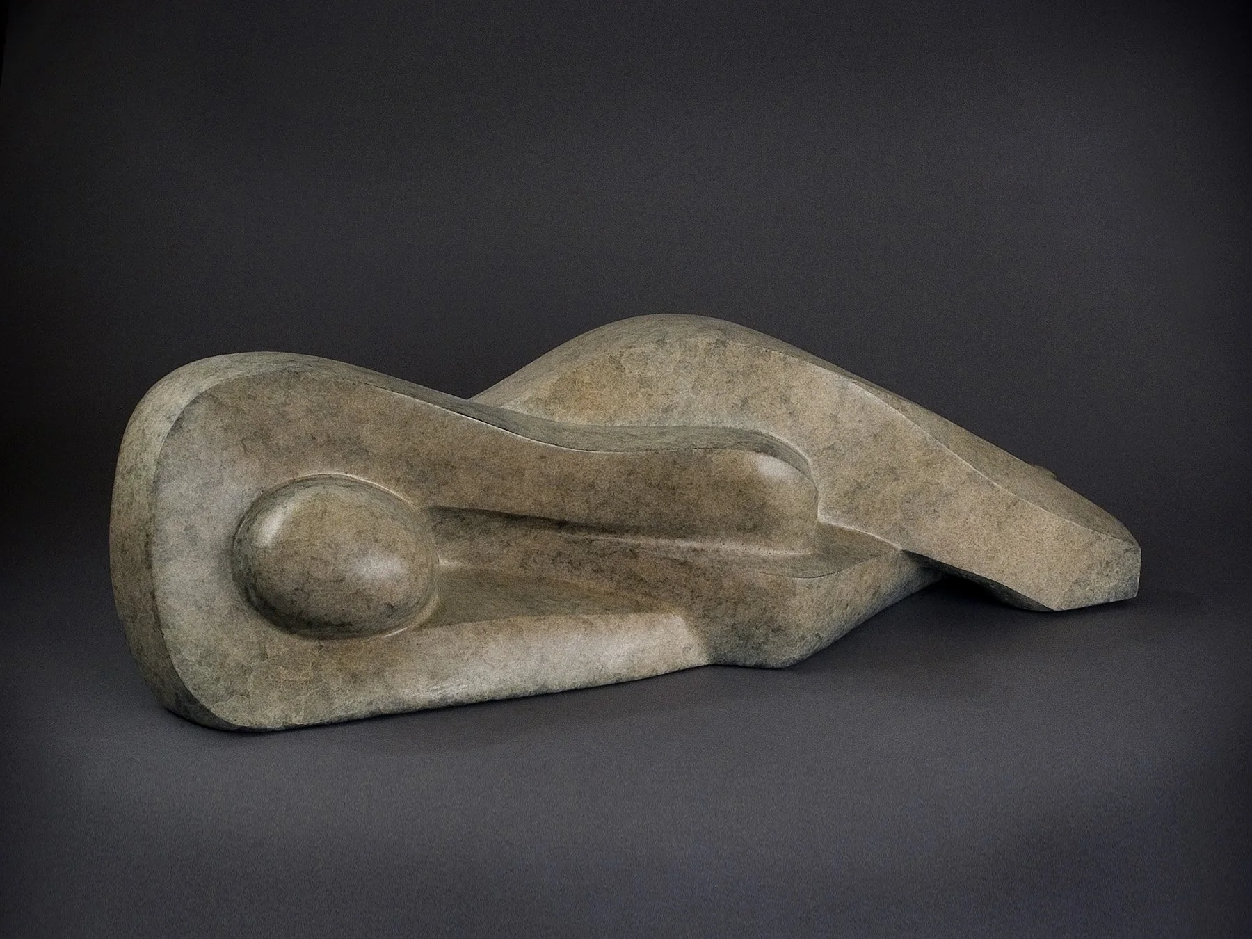 Sacred Space, bronze, 33" x 9.5" x 9.5", 2004