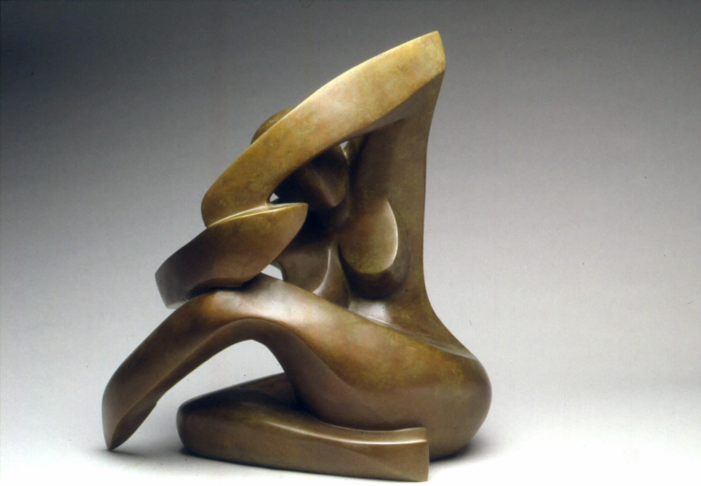 Recoil, bronze, 25" x 20" x 14", 2000