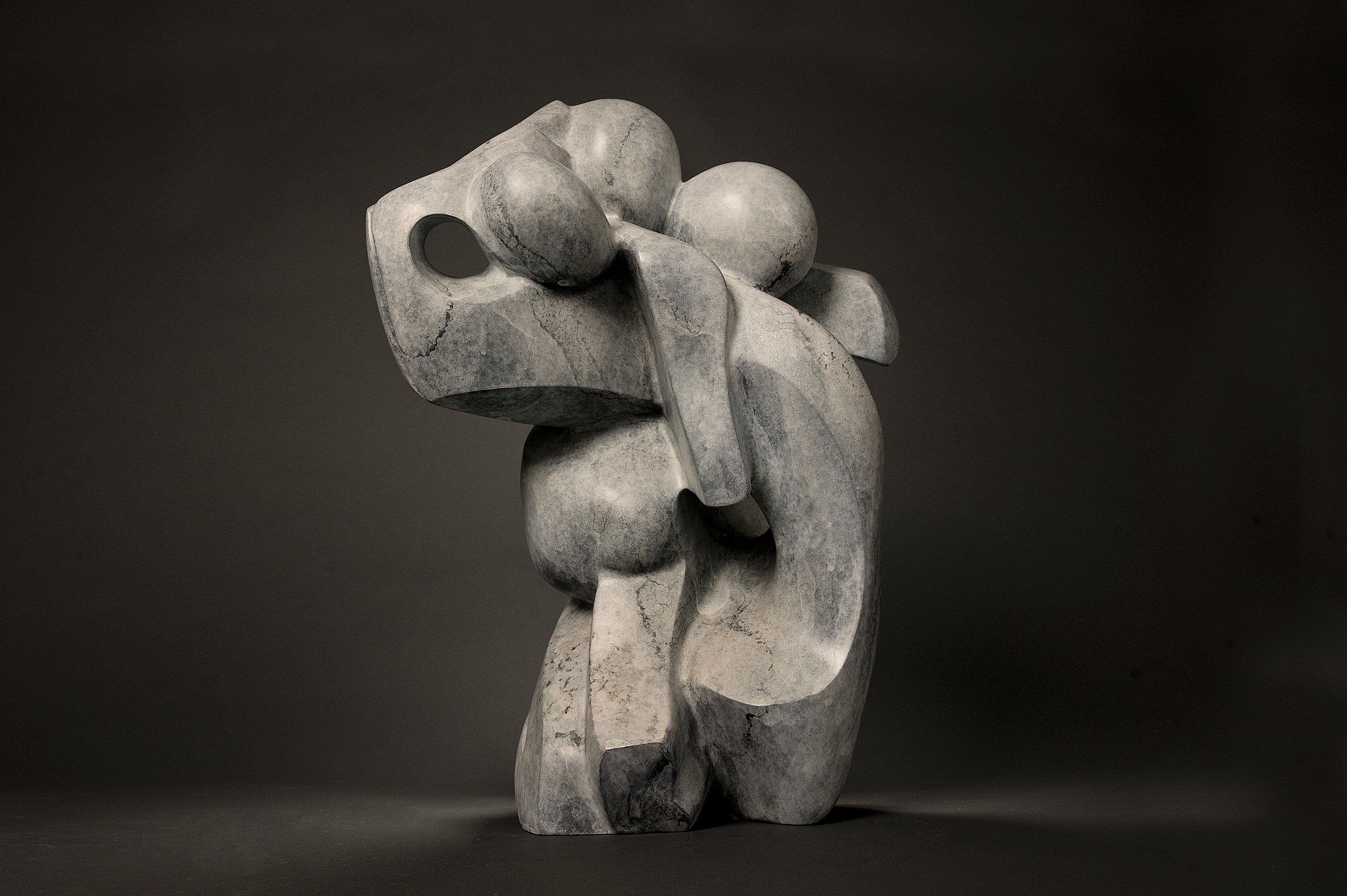 Chaos, bronze, 22" x 10" x 10", 2011