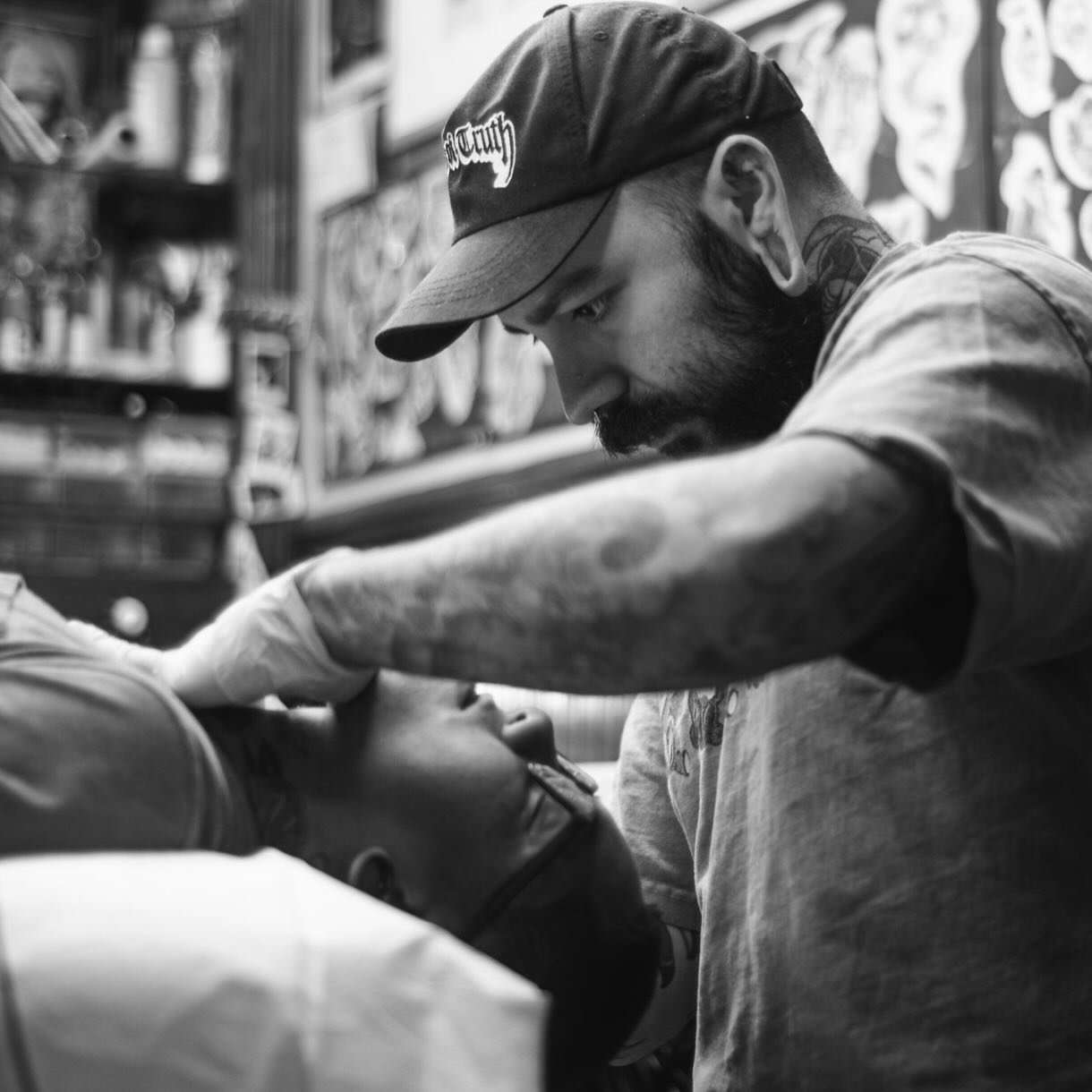 Help us wish @augustjonestattoos a very happy birthday! 🥳 We&rsquo;re incredibly lucky to have him on our crew! Get to booking your next appointment with August and fill his books up! 👀