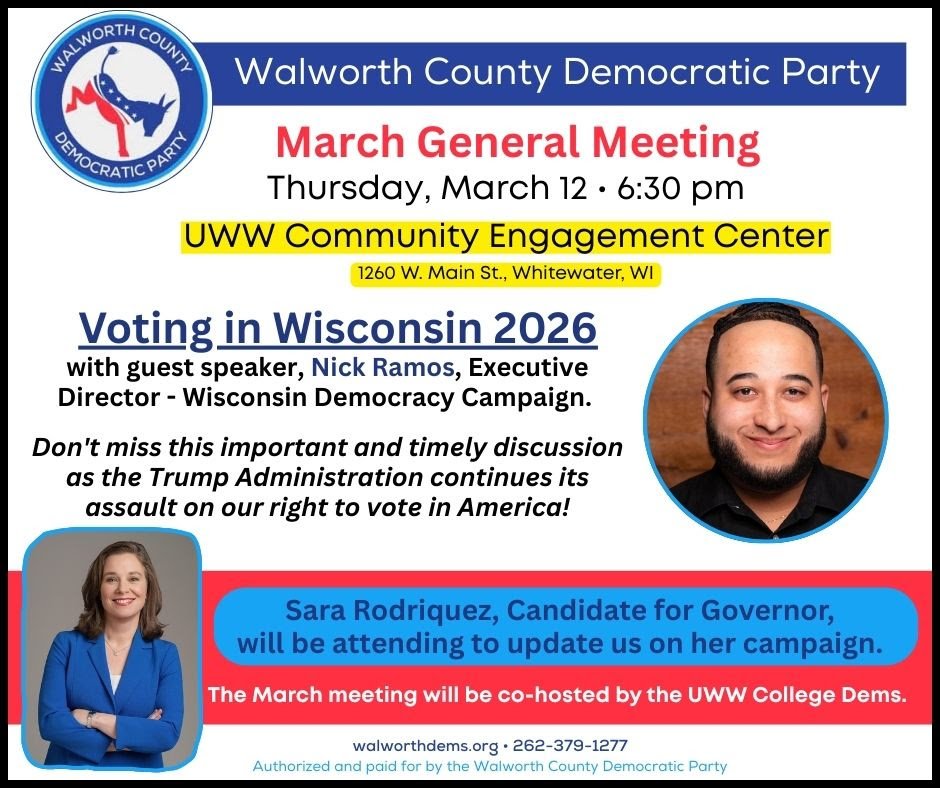 March General Meeting