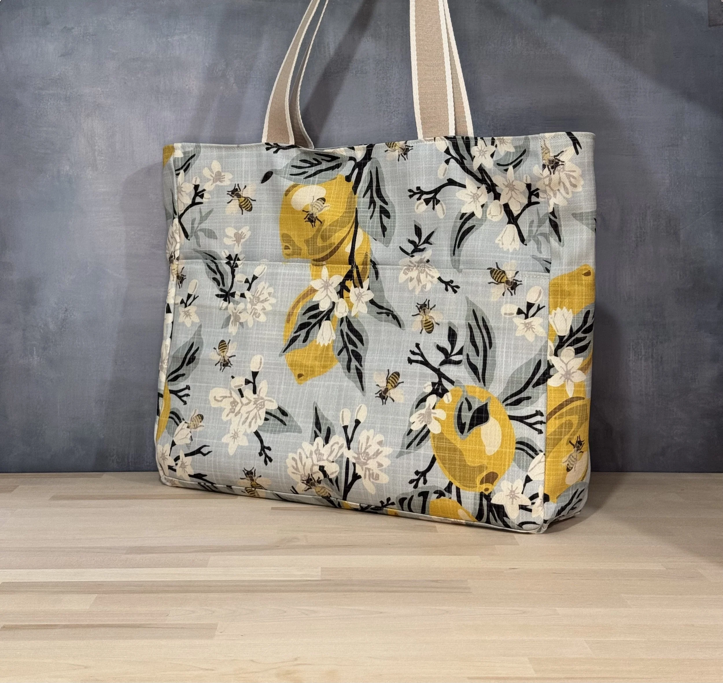 Large Tote Bag Zipper