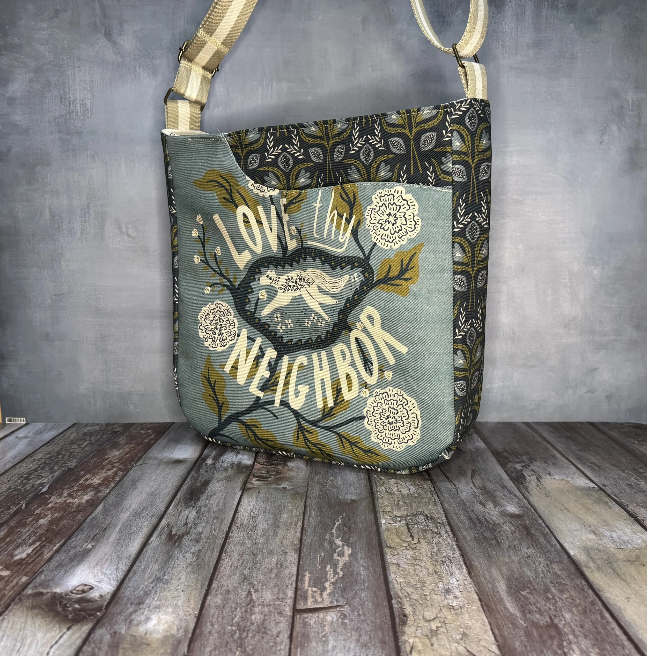 Large Crossbody Tote Bag