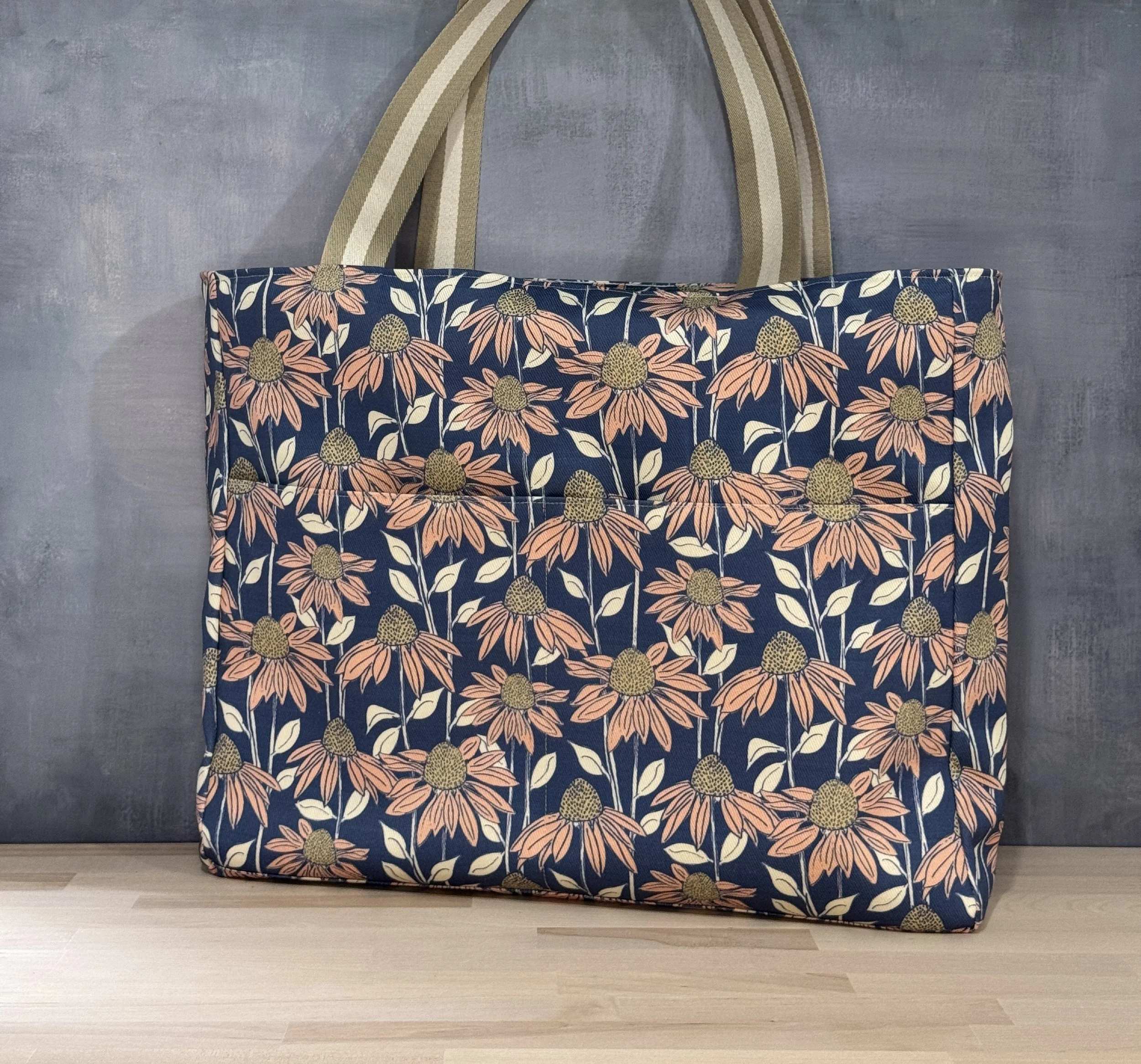 Large Tote Bag Zipper