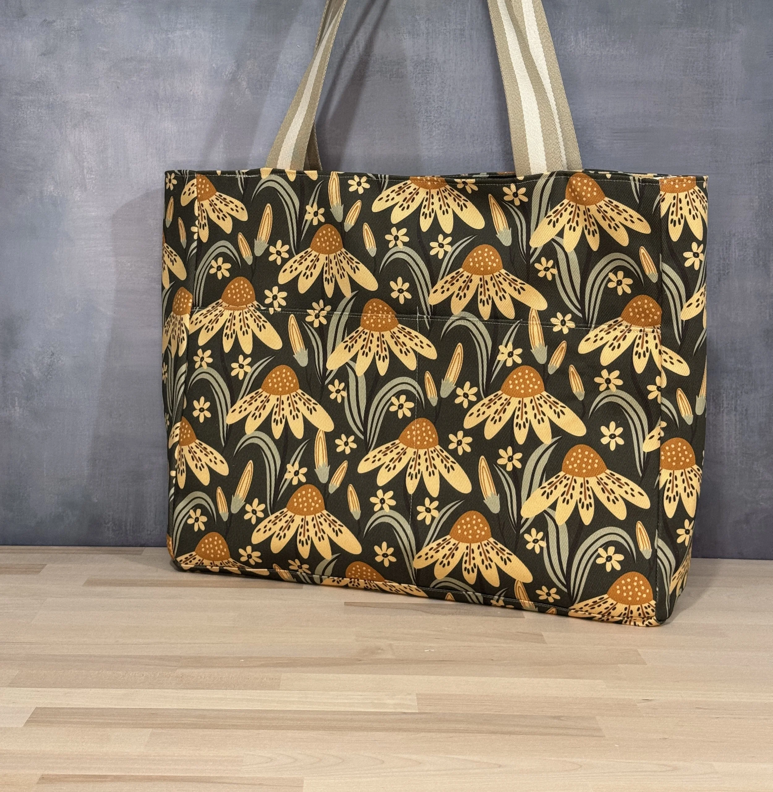 Large Tote Bag Zipper