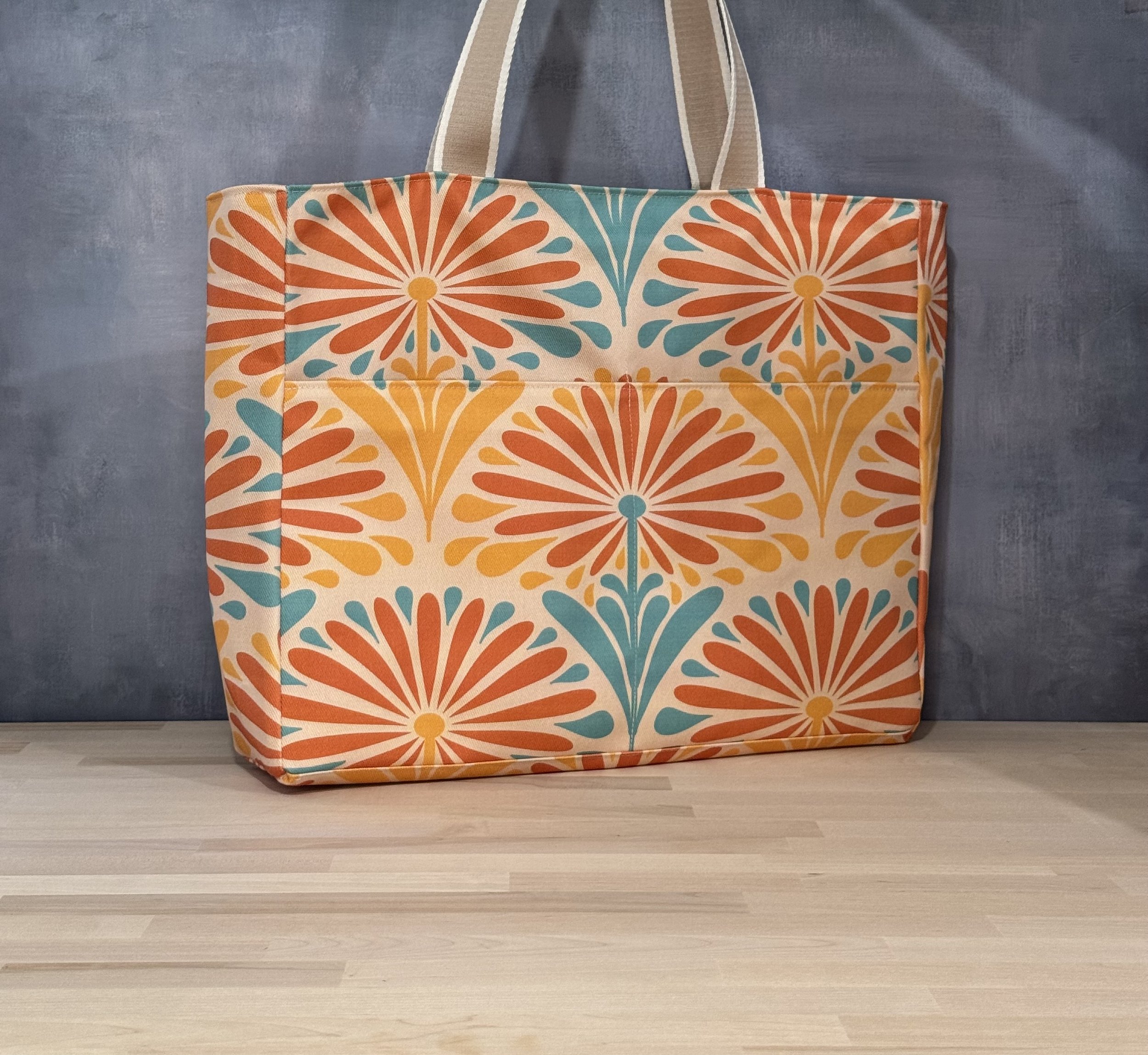 Large Tote Bag Zipper