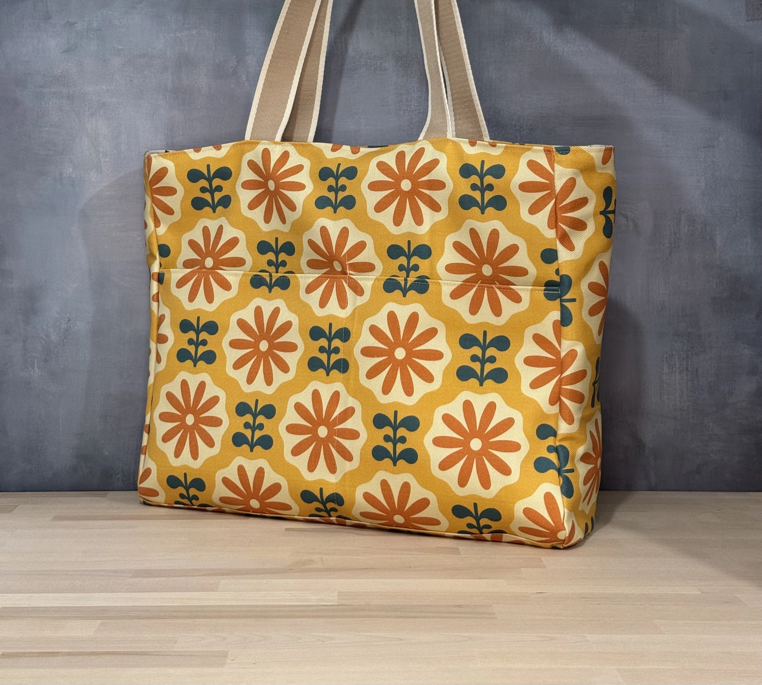 Large Tote Bag Zipper