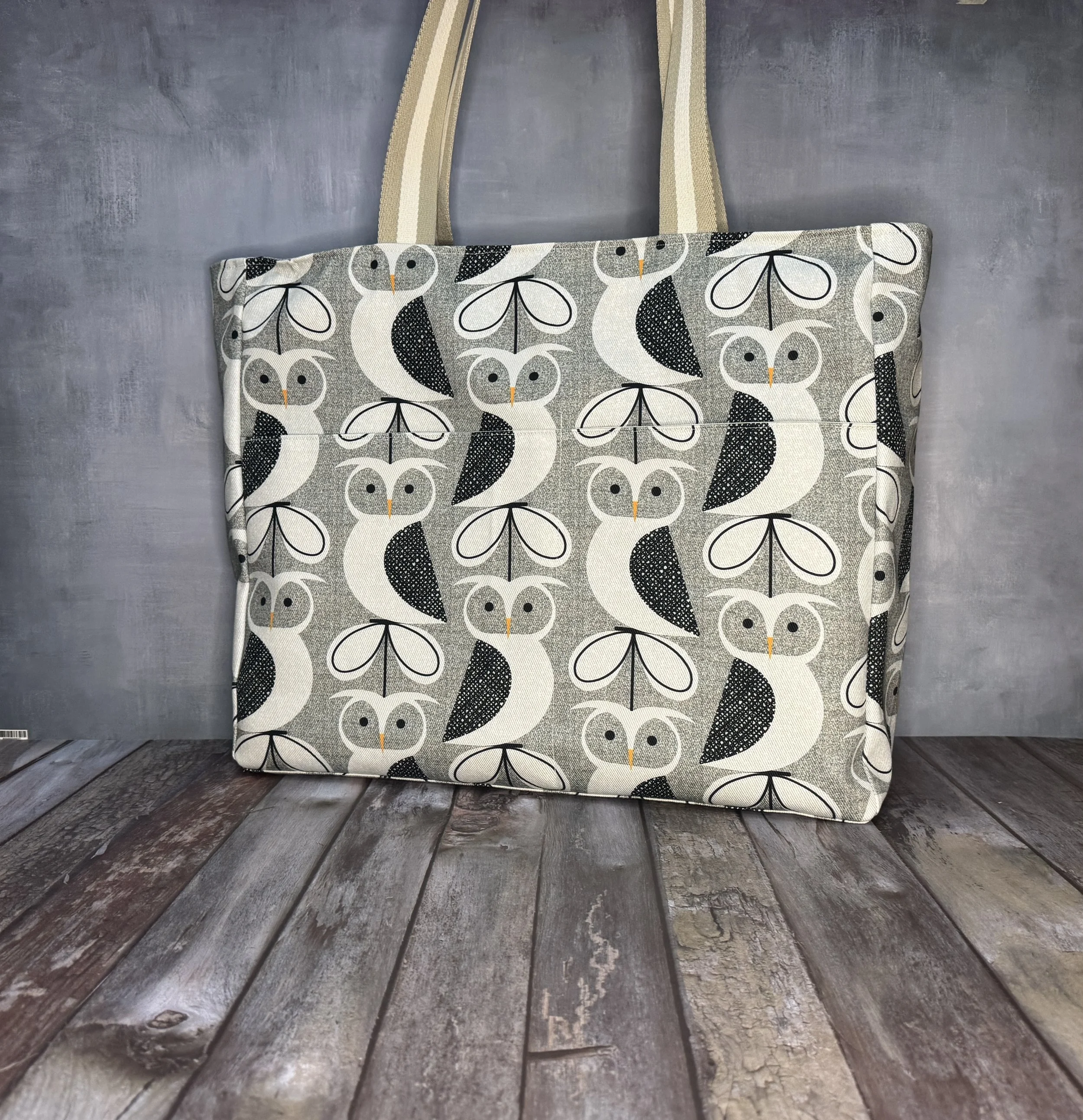 Large Tote Bag Zipper