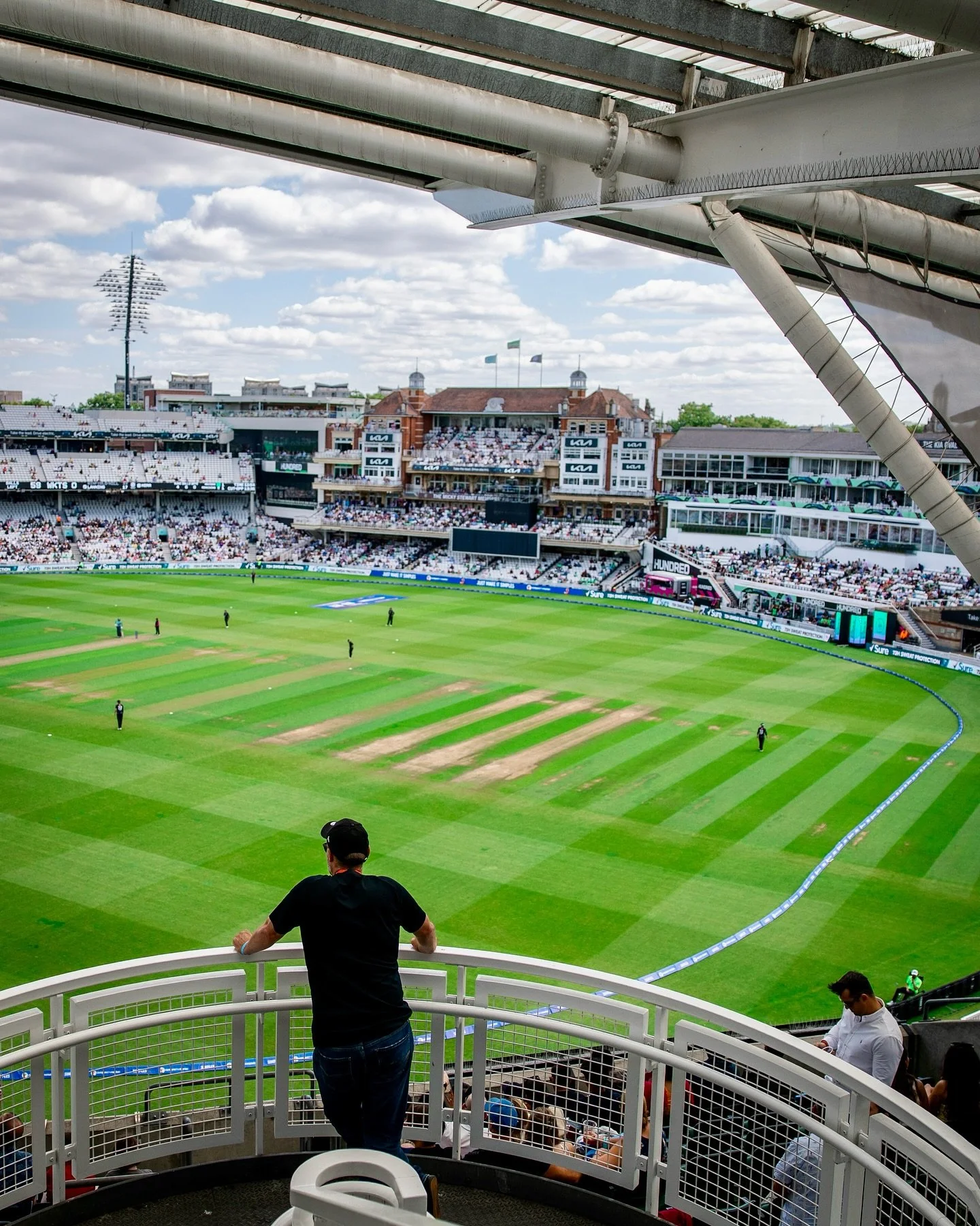 A general view of play during The Hundred match at The Kia Oval 

📸 For Manchester Originals