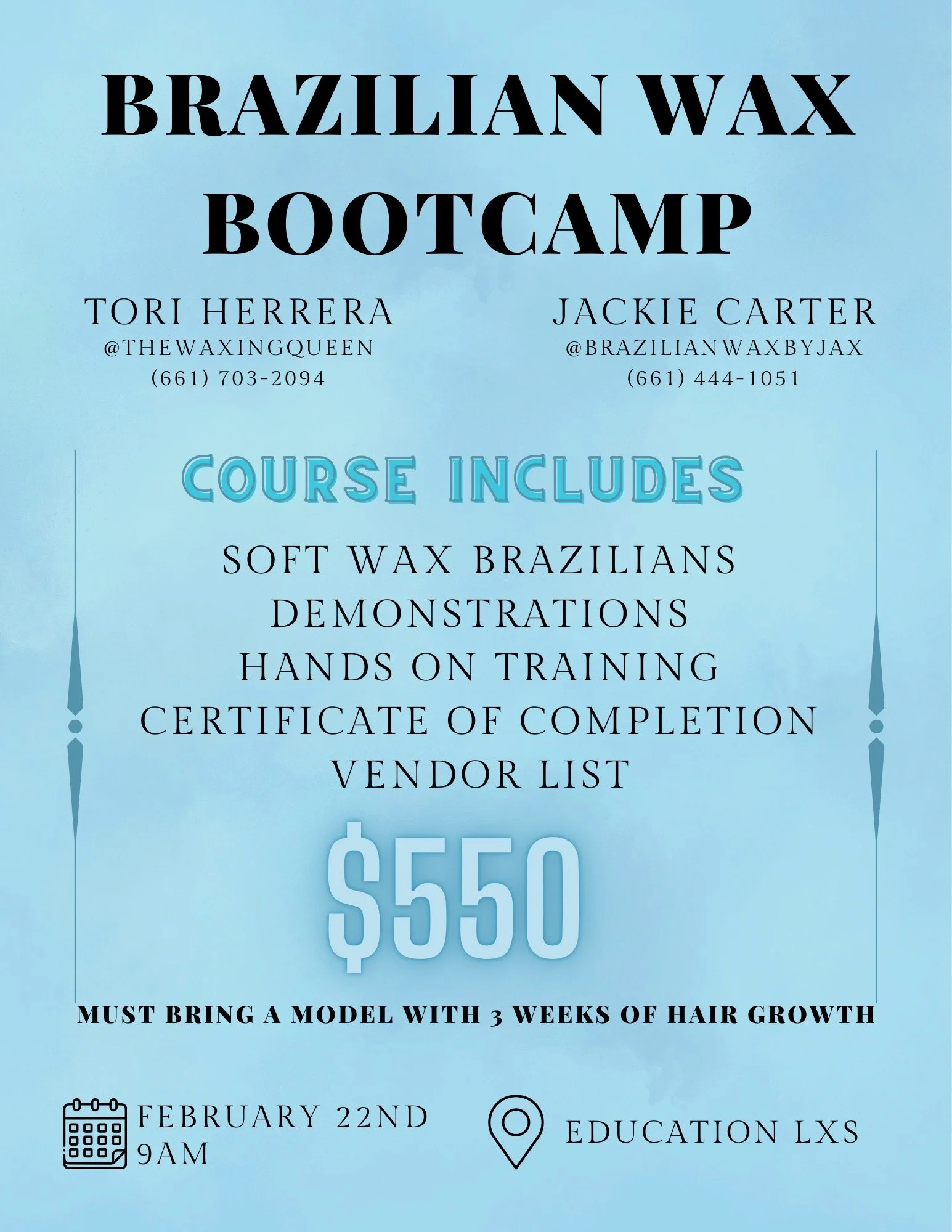 Brazilian Wax Bootcamp 