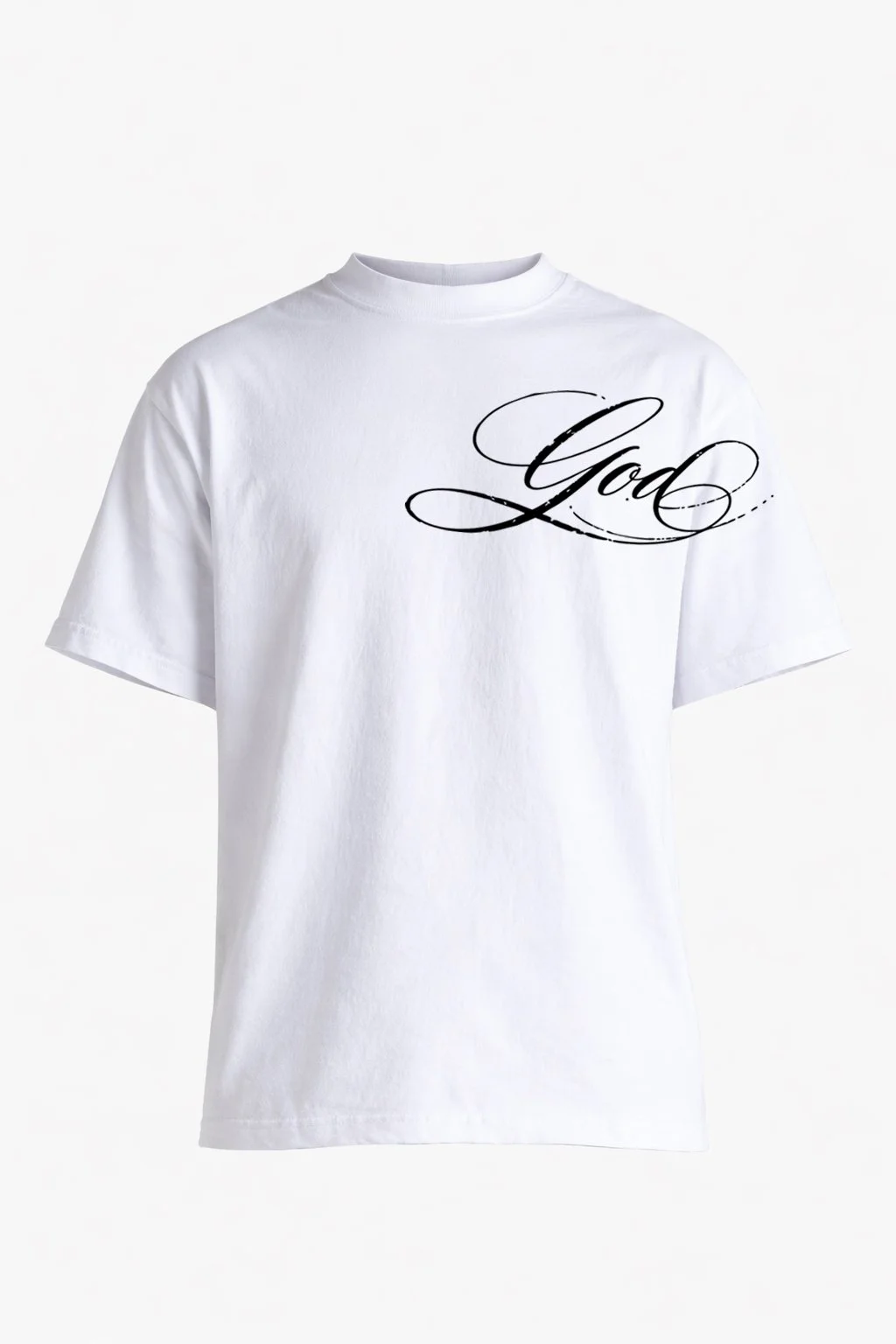 T-shirt - Cursive God
