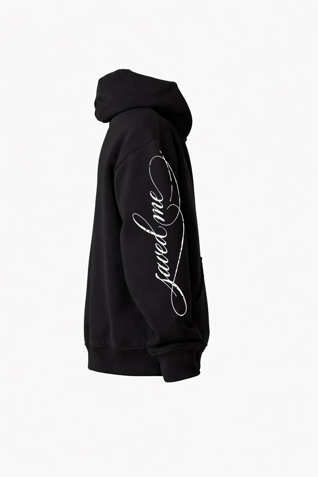 Black Hoodie - Saved me Freed me