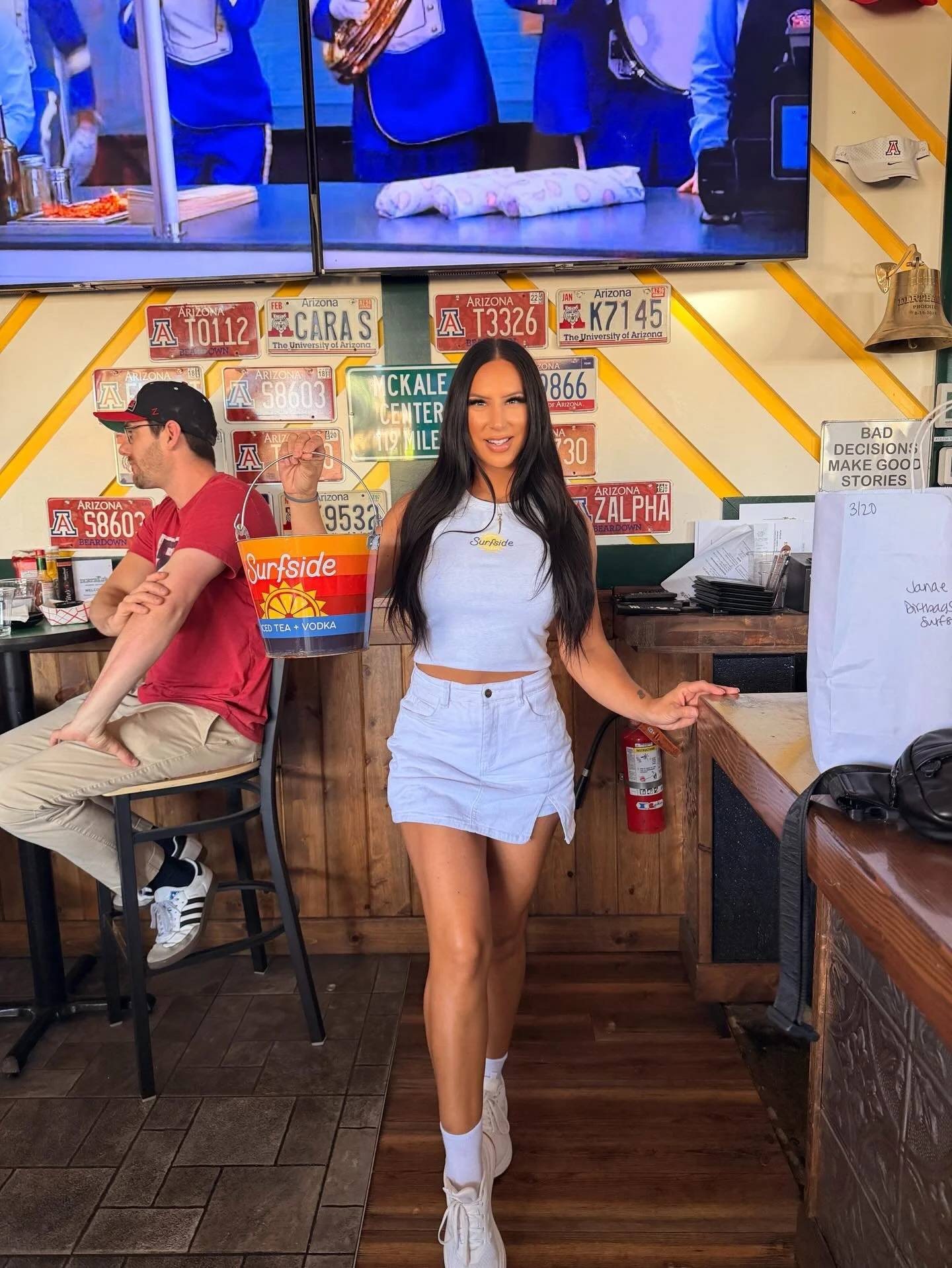 Surfside in my hand, trouble on my mind