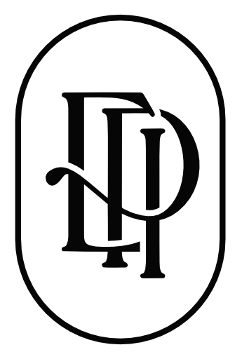 A black oval-shaped emblem with overlapping stylized letters 'E', 'P', and 'I' in the center.