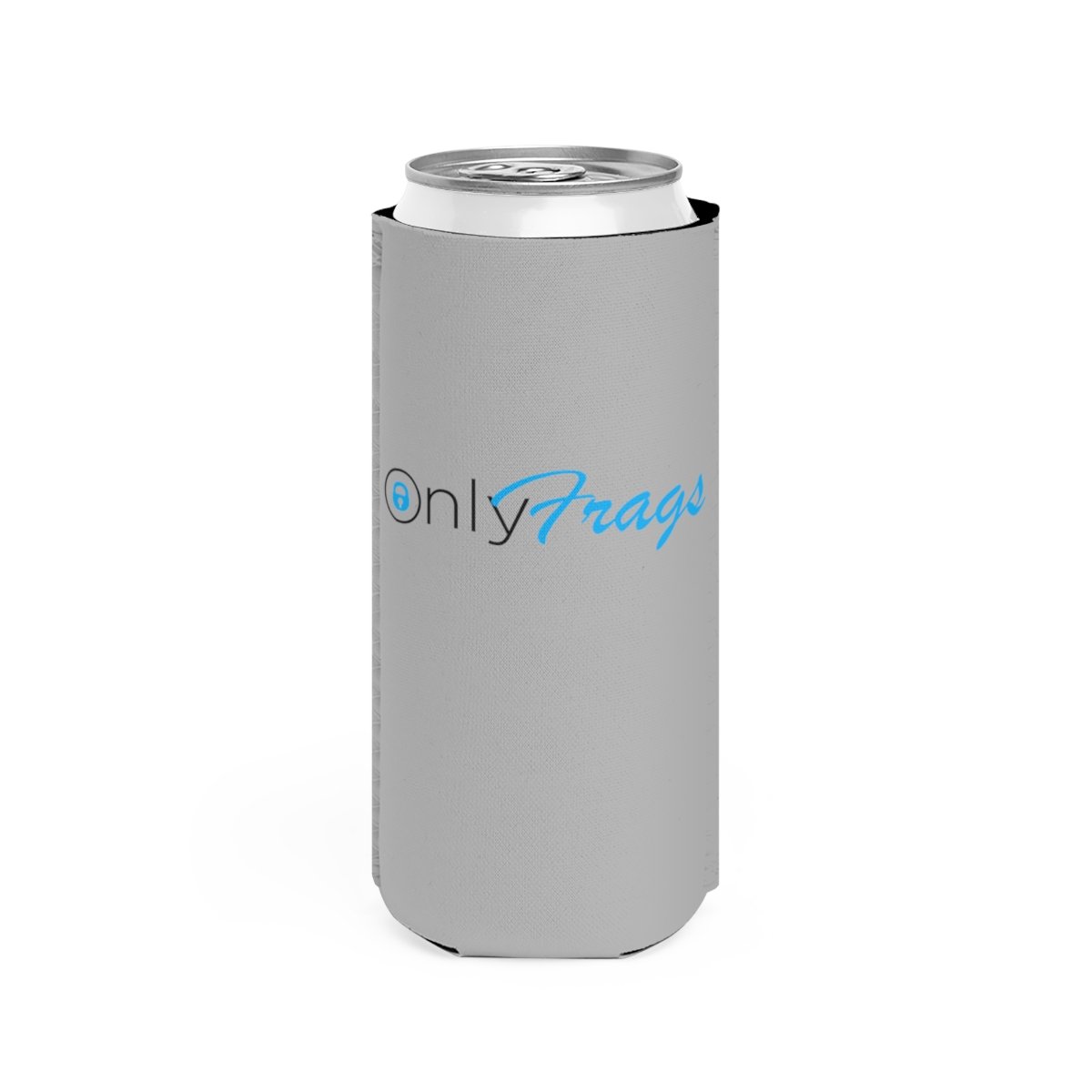 OnlyFrags Koozie Gray Slim.jpeg