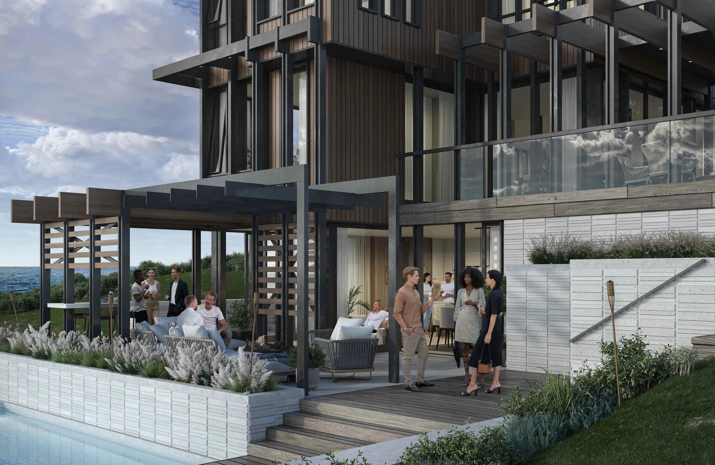 DarKitecture | Hamptons House 04 Exterior Pool Party.jpg