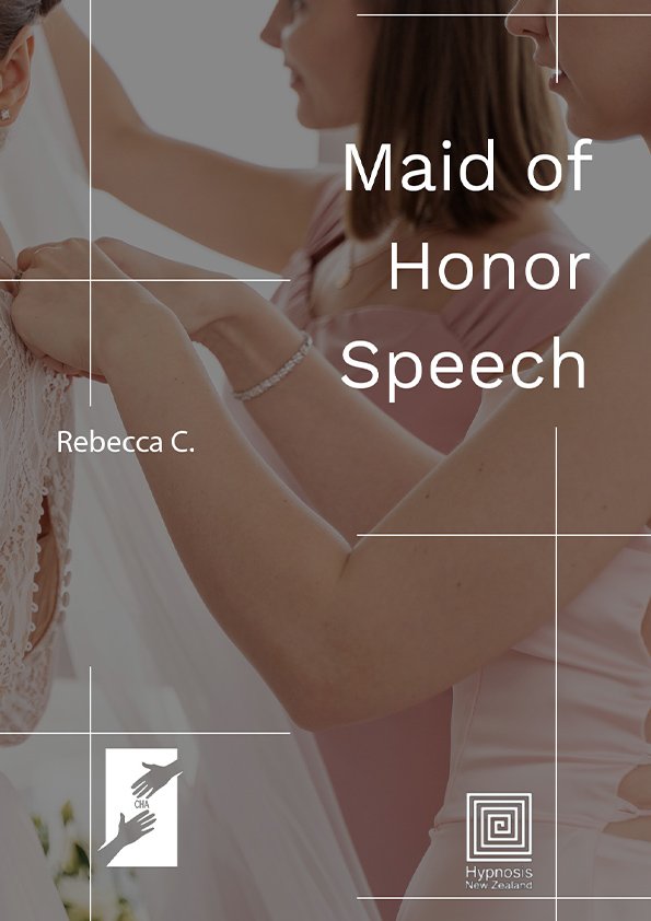 Maid of Honor Speech with Instructions