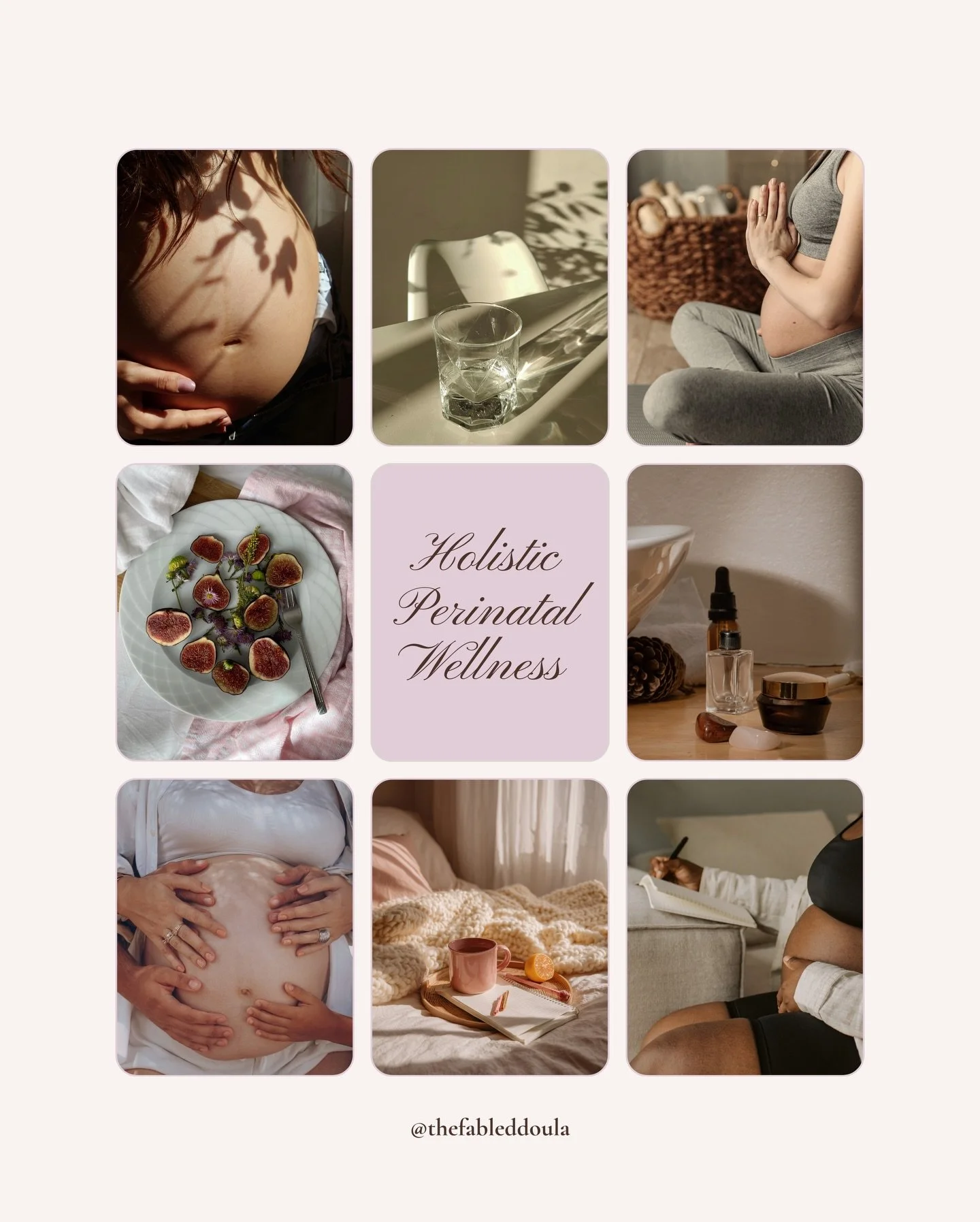 Holistic Perinatal Wellness 🌸
Because pregnancy is not just a physical event. It&rsquo;s an emotional, hormonal, and spiritual unfolding.

✨ nourishment that supports both mother and baby
🧘🏽&zwj;♀️ gentle movement and breath
🫖 rituals that ground