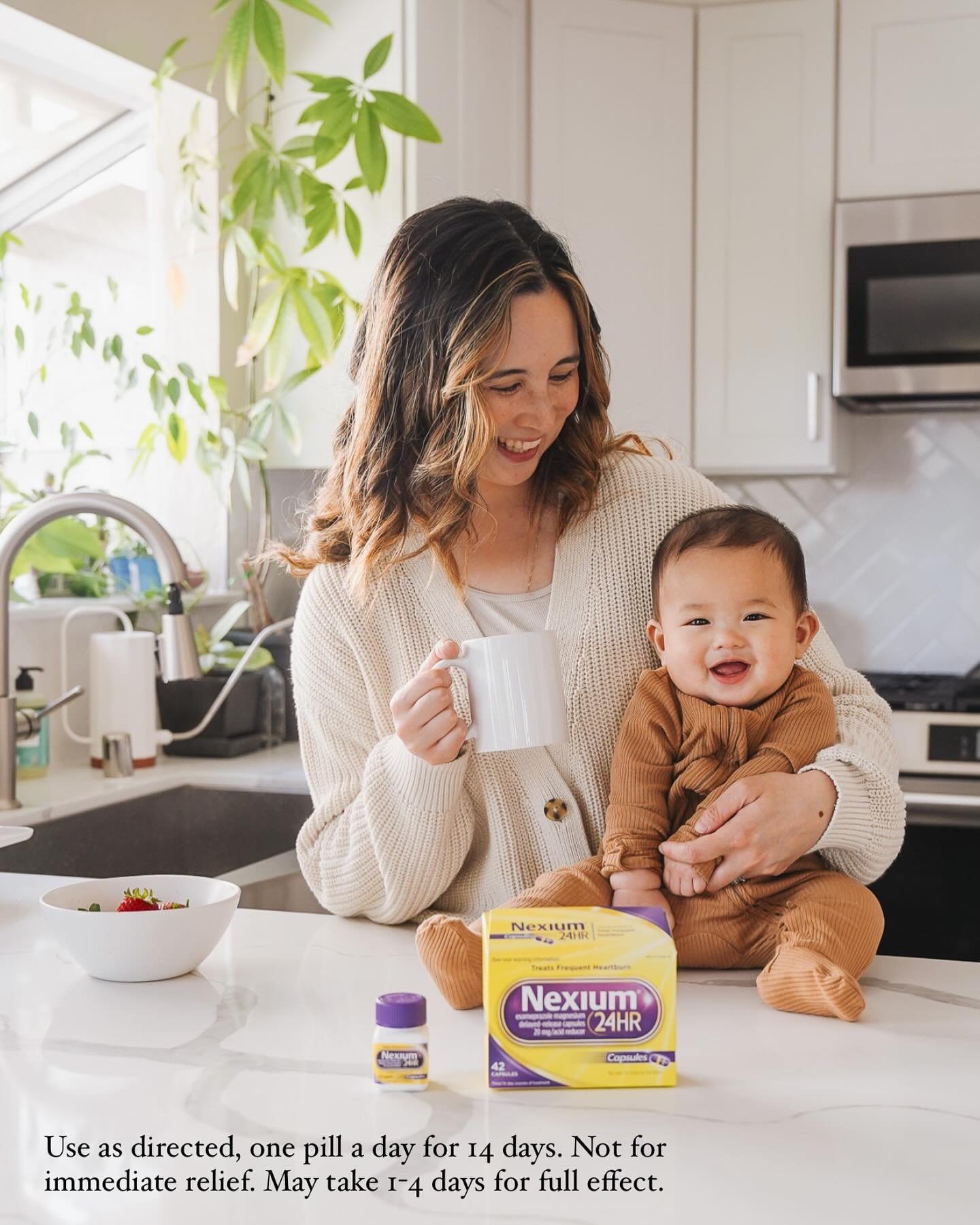 #ad I finally found the solution for my frequent heartburn with @nexium24hr_us! 🙌🏻  After enjoying a delicious meal, it&rsquo;s seriously no fun having to suffer from heartburn soon after! When I was pregnant I suffered from frequent heartburn, and