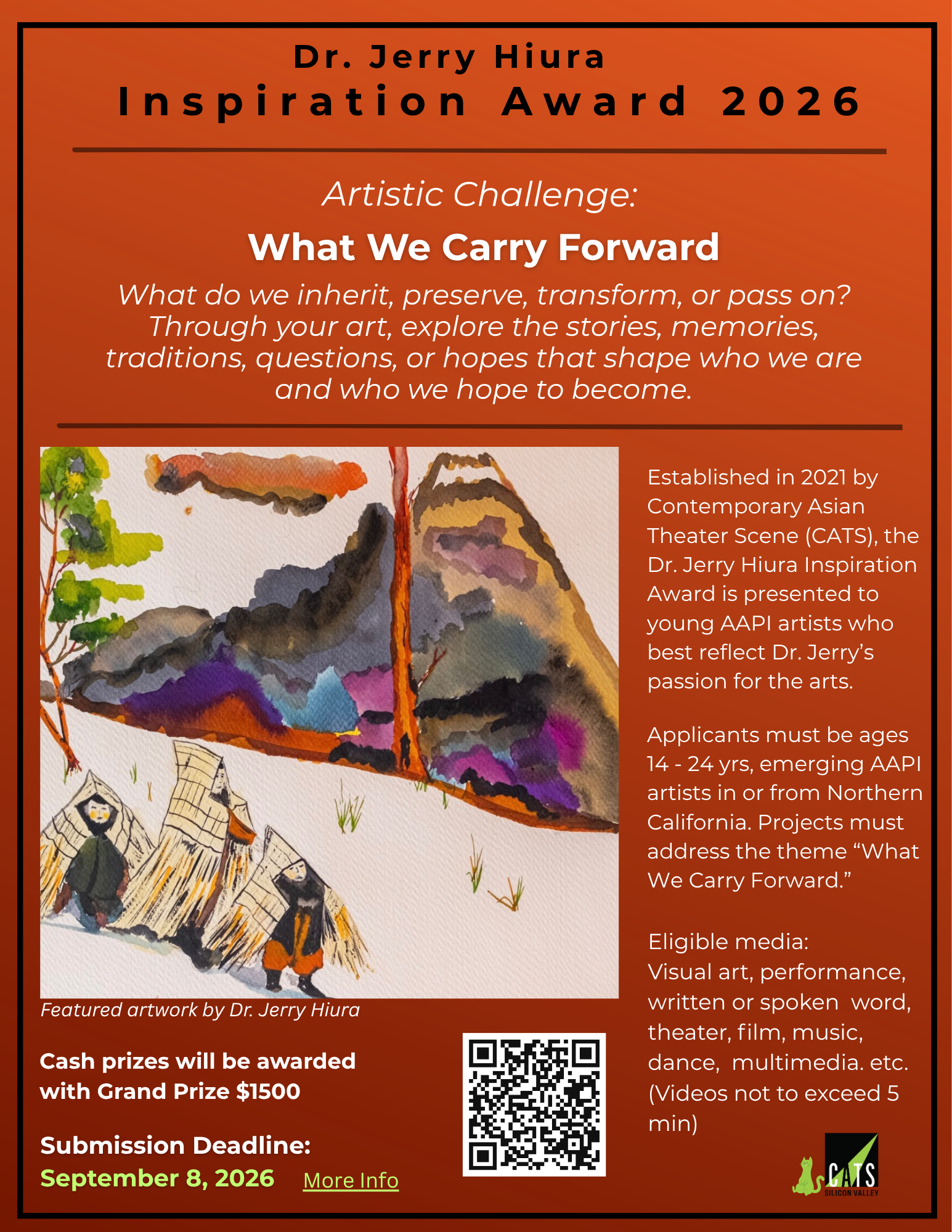 Dr. Jerry Hiura Inspirational Award for Young Artists