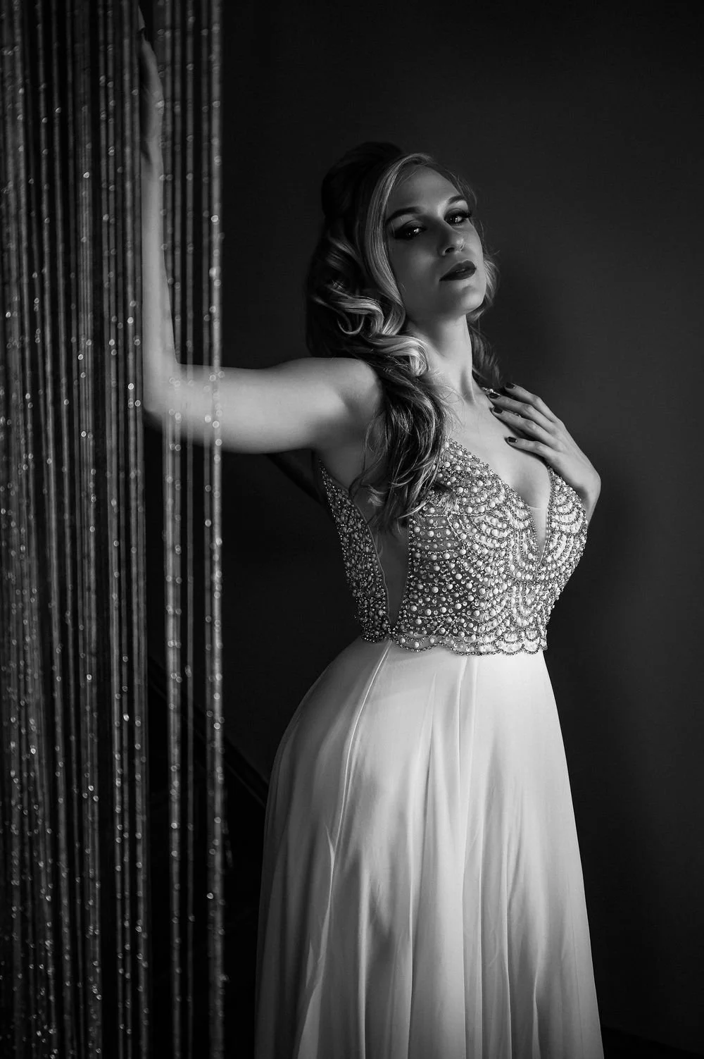 Boudoir portrait of woman by Luxury Boudoir Photographer Nue Orleans Boudoir located in New Orleans, Lousiana. 