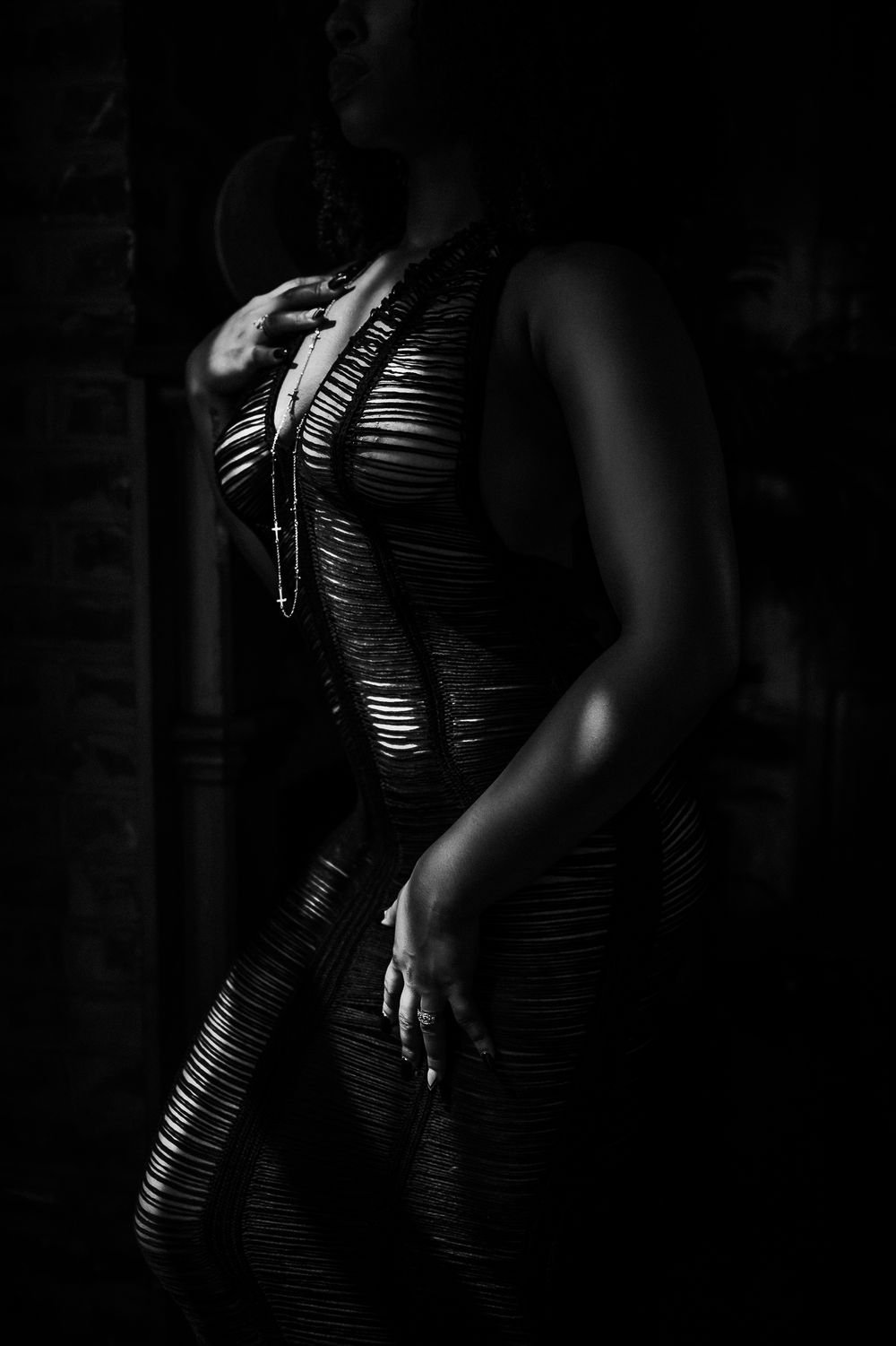 Boudoir portrait of woman by Luxury Boudoir Photographer Nue Orleans Boudoir located in New Orleans, Lousiana. 