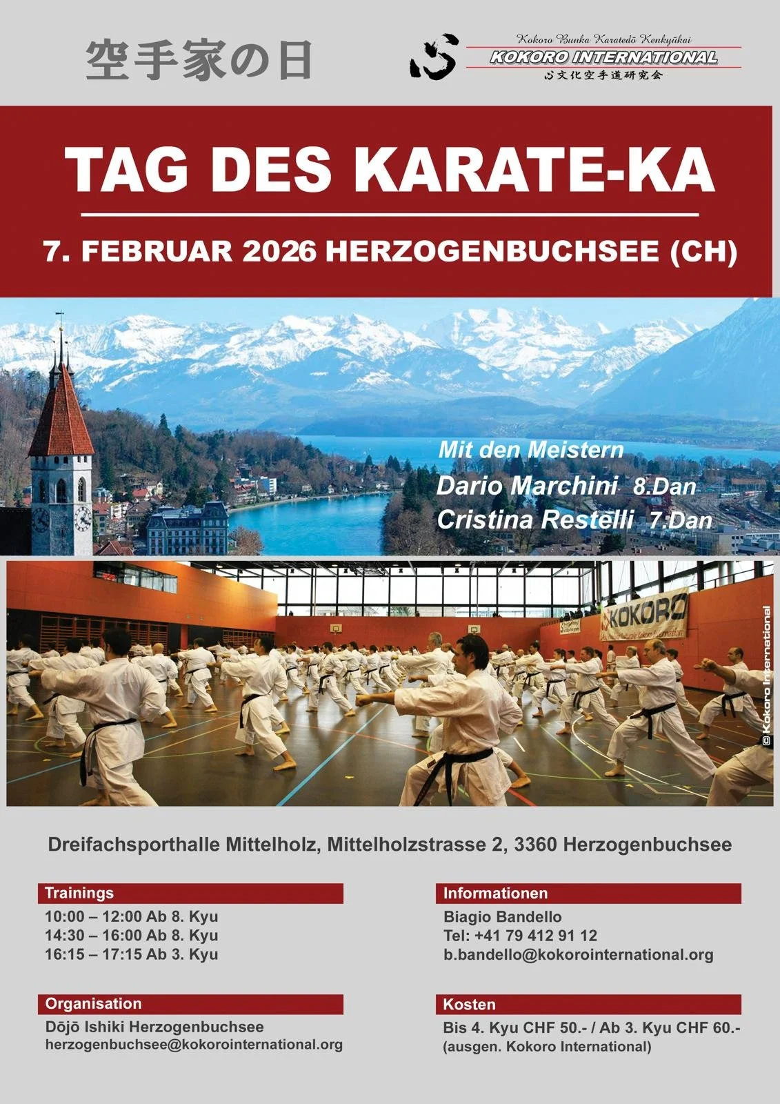 Kokoro Schweiz: Tag des Karate-Ka
