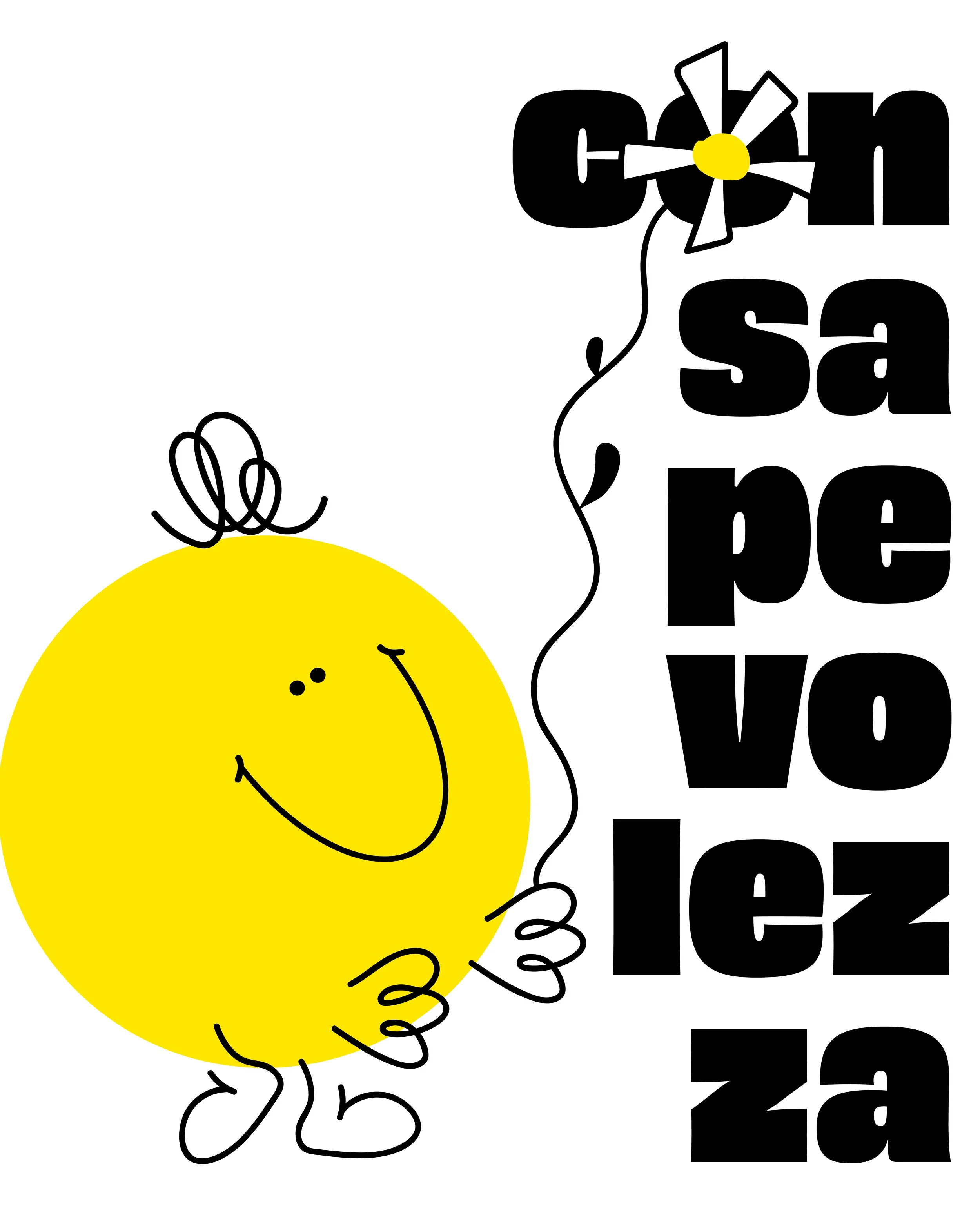 Valori - typografico - consapevolezza