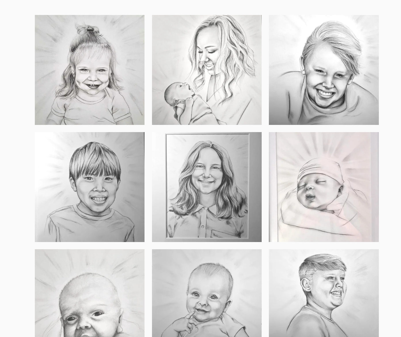 Some of the drawings that have helped families