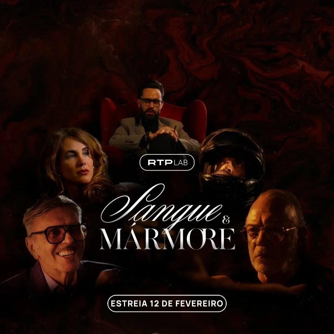 SANGUE &amp; MÁRMORE, SÉRIE DE DAVID BRUNO, ESTREIA A 12 DE FEVEREIRO NA RTP PLAY