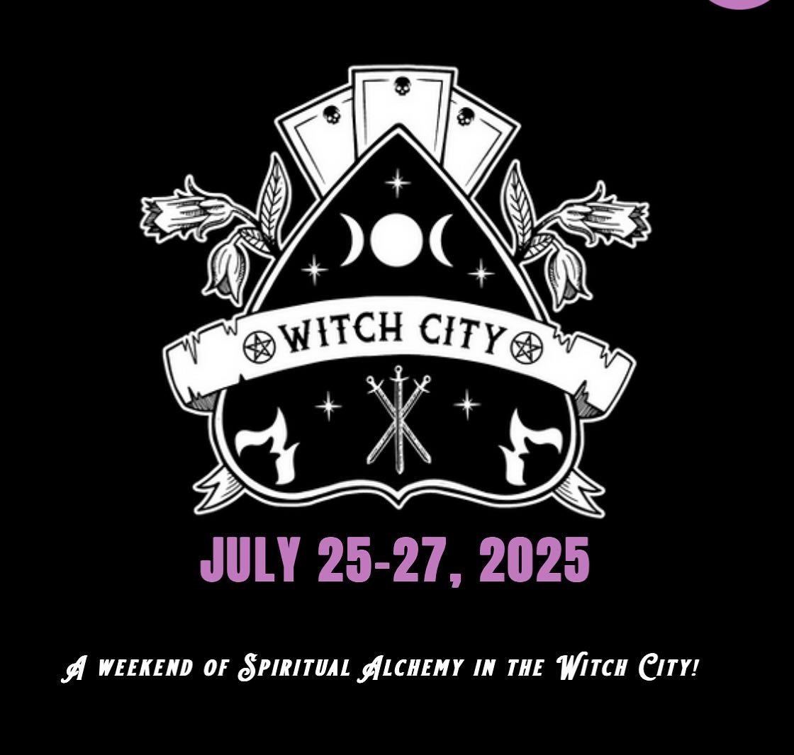 So excited to share that I&rsquo;ve been invited back to present again at the next Witch City Tarot Gathering in July 2025! More details to come, and registration is now open to grab your tickets and start planning your best weekend ever!

✨Head to @