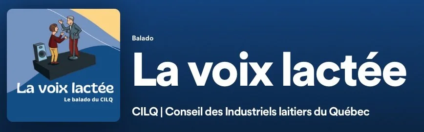 Visuel La voix lactée - balado CILQ