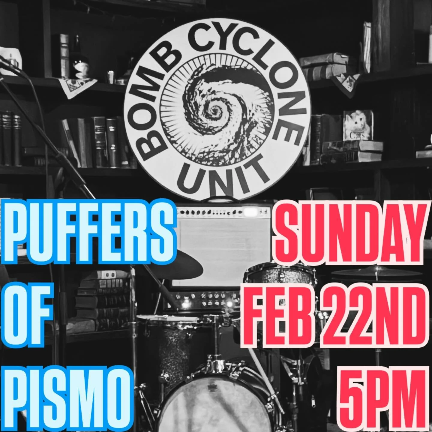 ‼️THIS SUNDAY‼️

The BCU returns to Pismo&rsquo;s best spots @puffersofpismo 🐡💥

Grab your favorite drinking buddy for a night of great beer/wine and local music 🎶🌀

It kicks off at 5pm ⚡️🪩