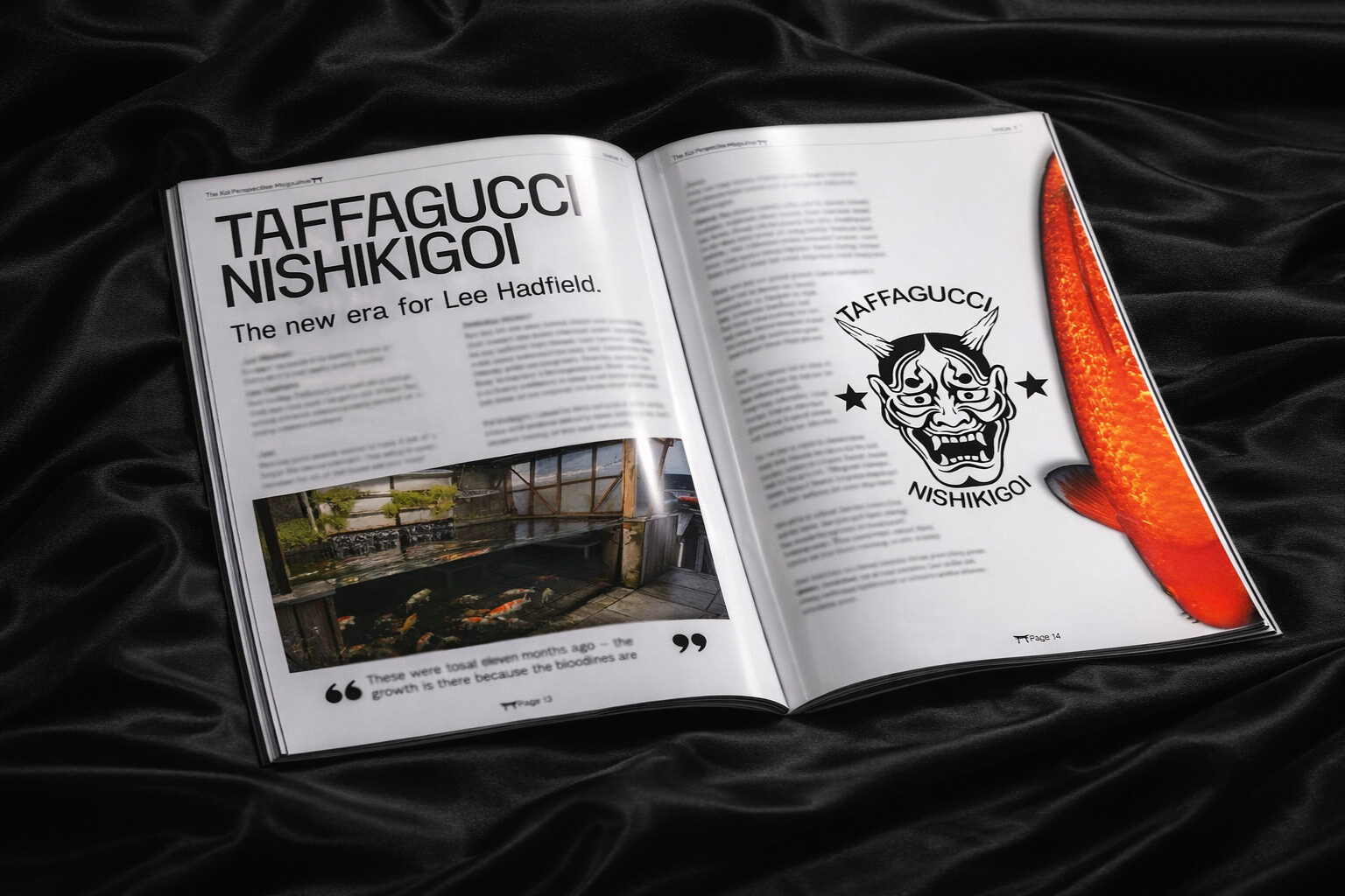 The Koi Perspective Magazine Issue One - Taffagucci Nishikigoi