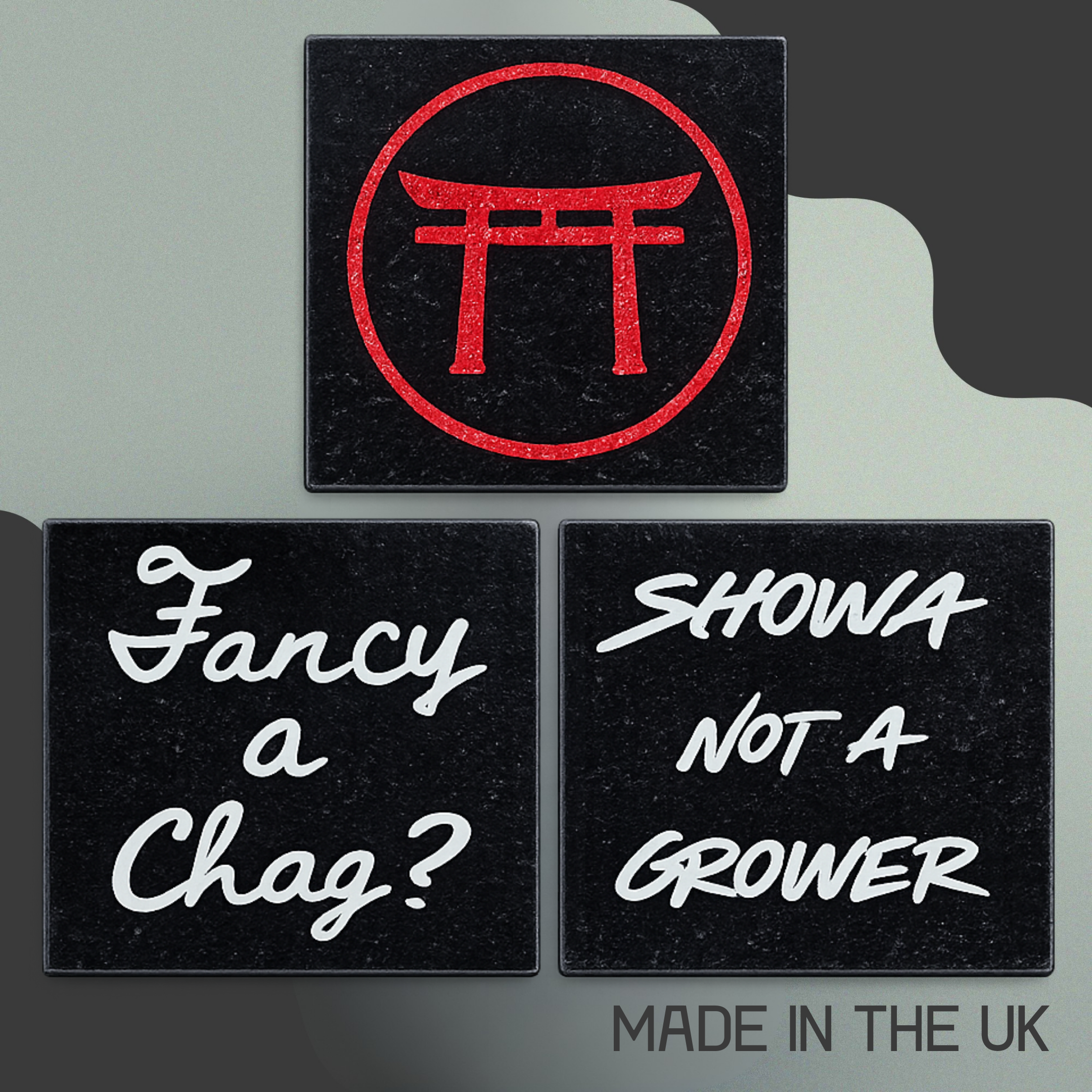 Granite 'TKP' Coasters