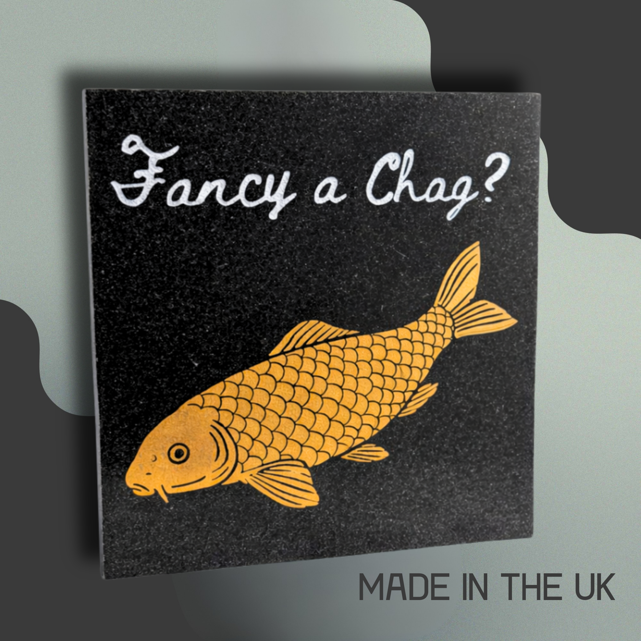 'Fancy a Chag?' Granite Plaque