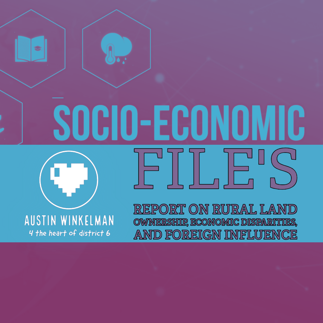 Report on Rural Land Ownership, Economic Disparities, and Foreign Influence