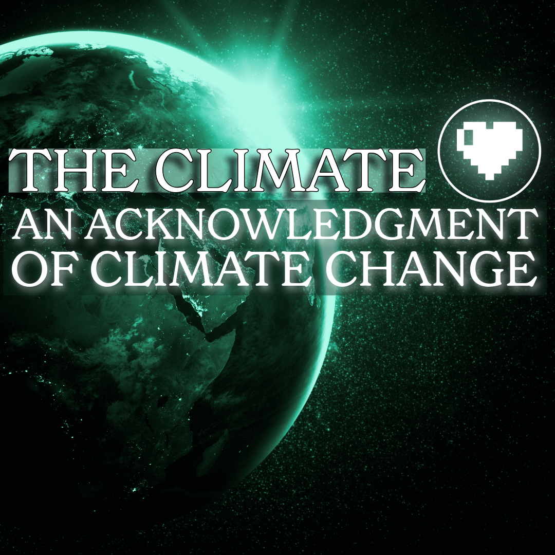 An Acknowledgement of climate change