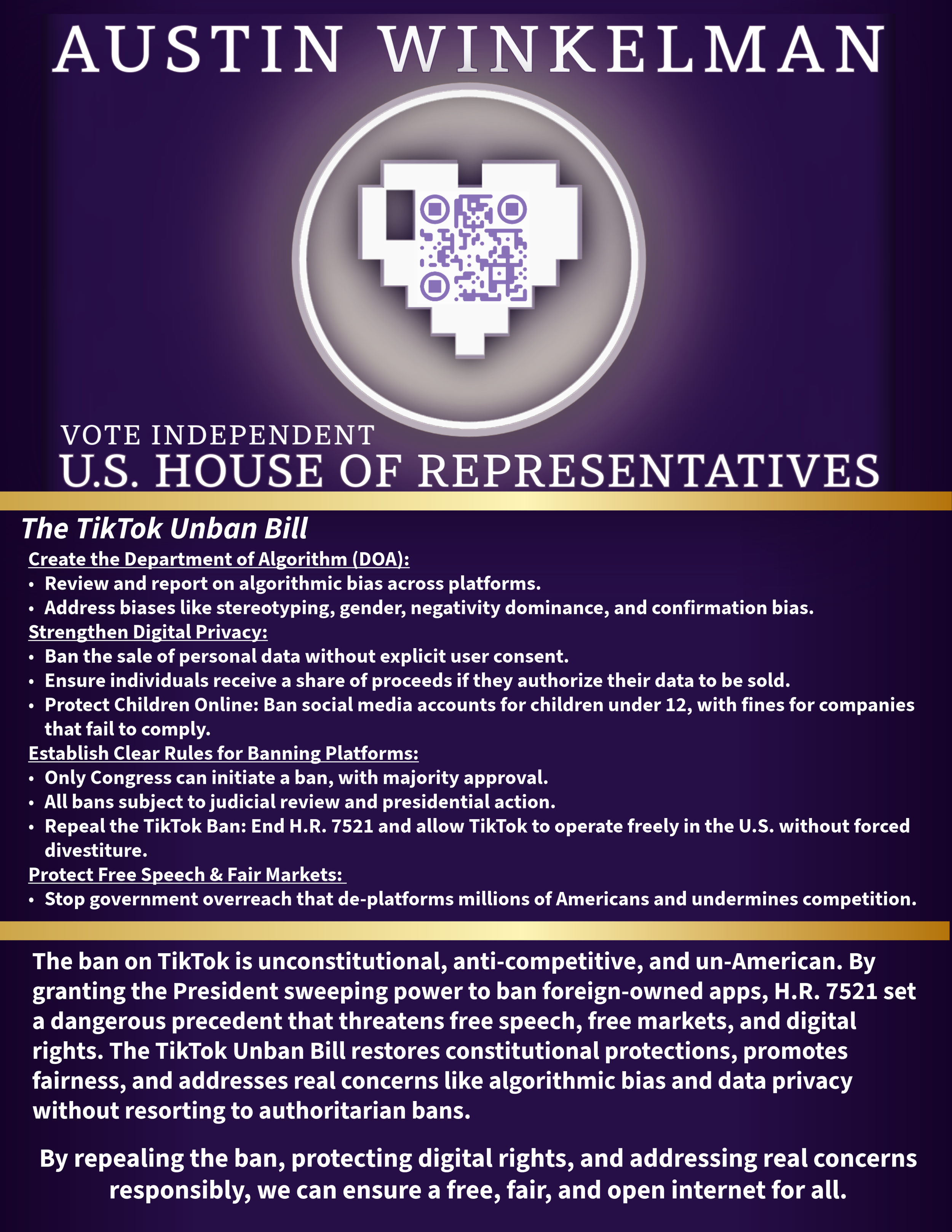 The Tiktok unban bill